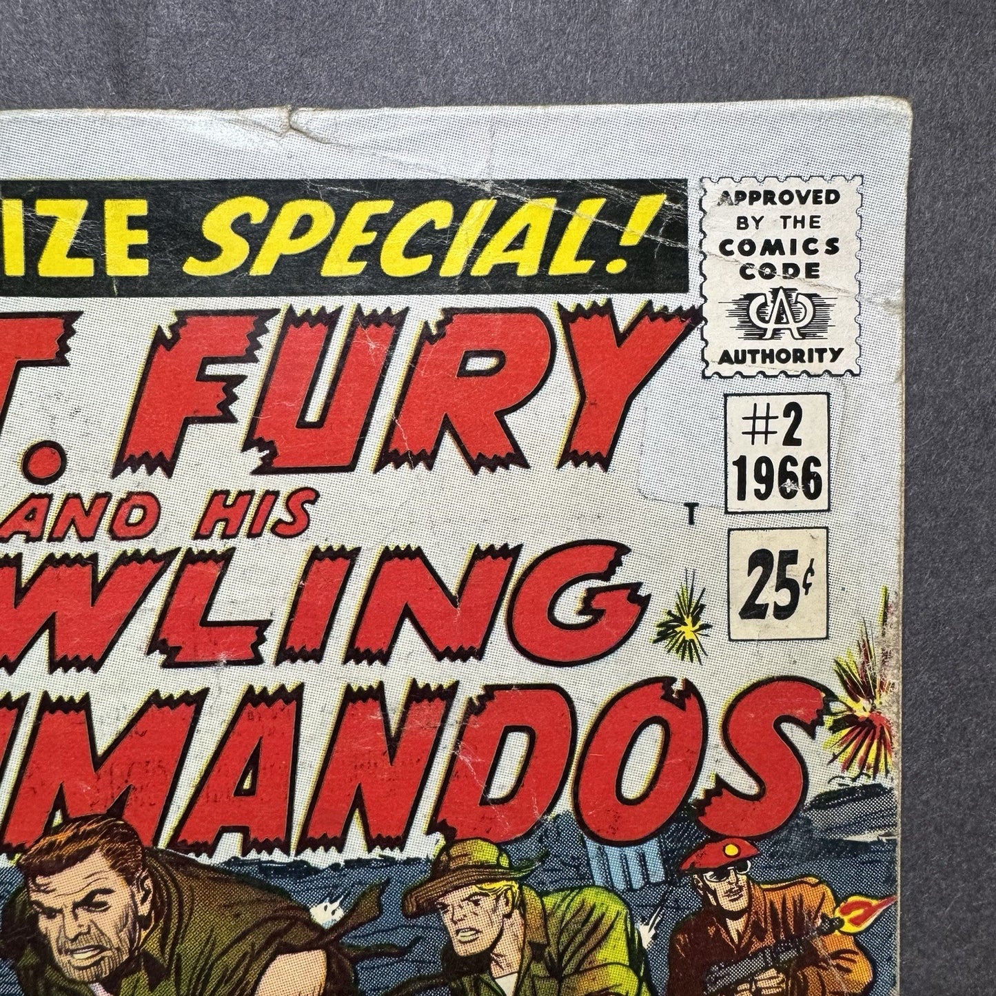 Sgt Fury King Size Annual 2 - Silver Age Marvel Comics 1966