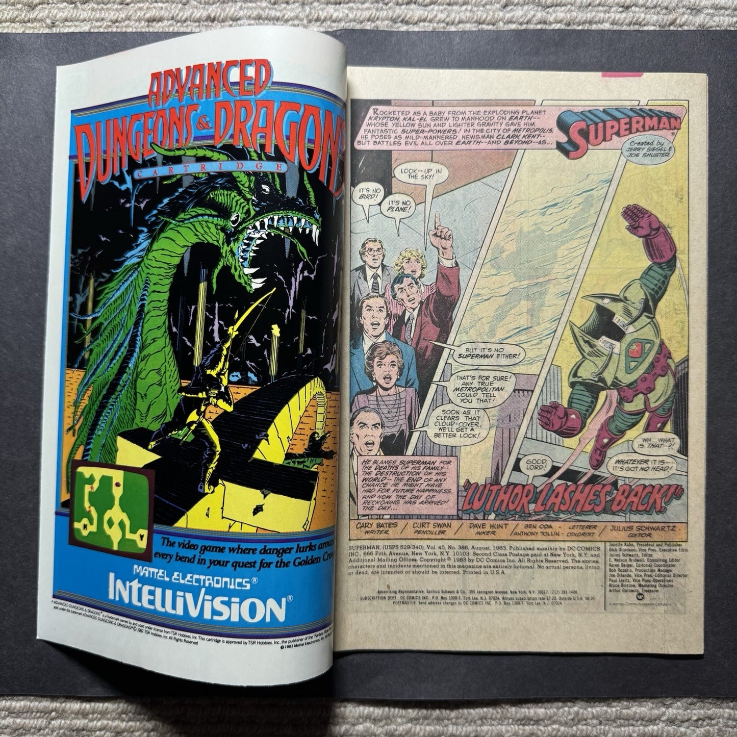 Superman 386 - Bronze Age Dc Comics 1983