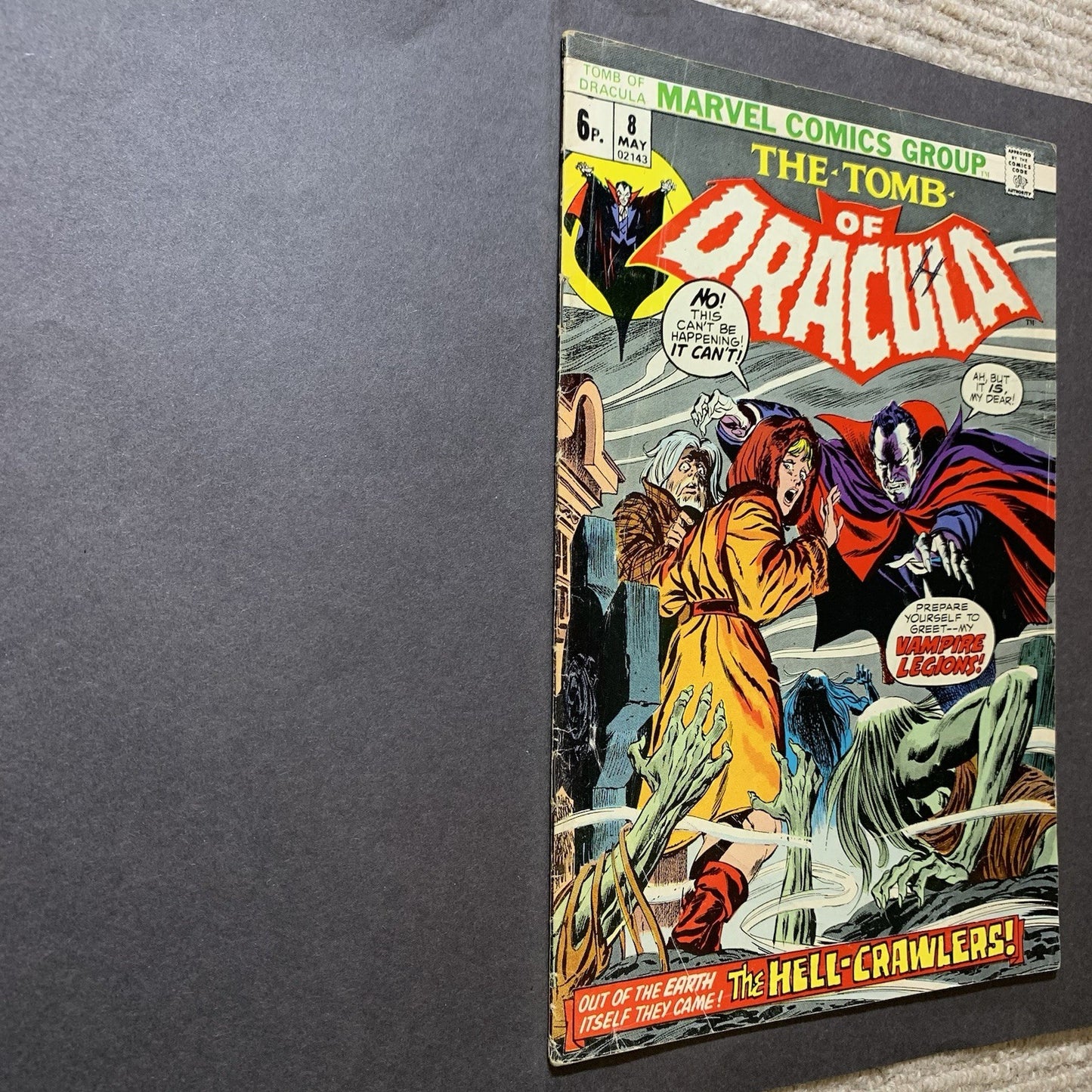 Tomb Of Dracula 8/ Bronze Age Marvel Comics 1973
