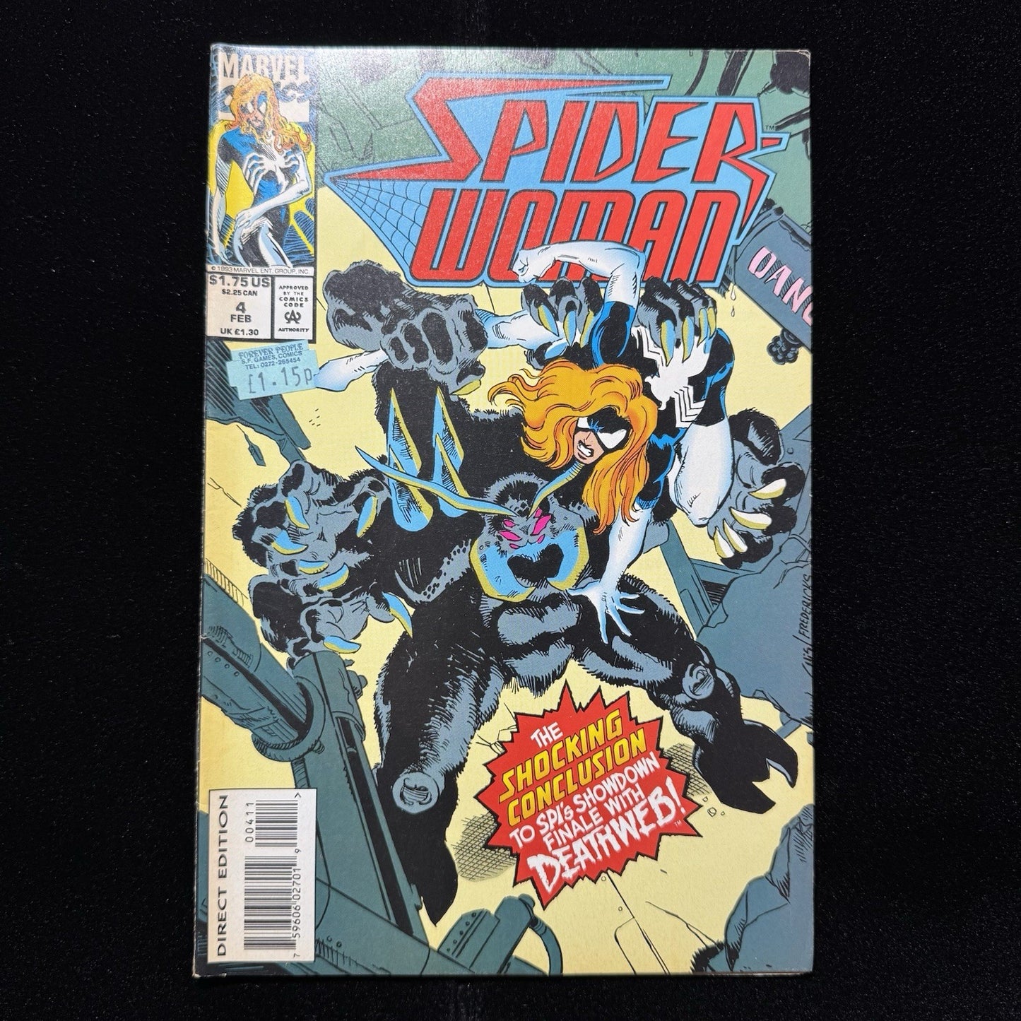 Spider-Woman 4 - Modern Age Marvel Comics 1994