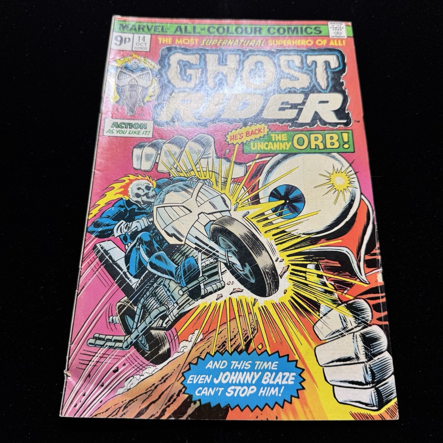 Ghost Rider 14 - Bronze Age Marvel Comics 1975