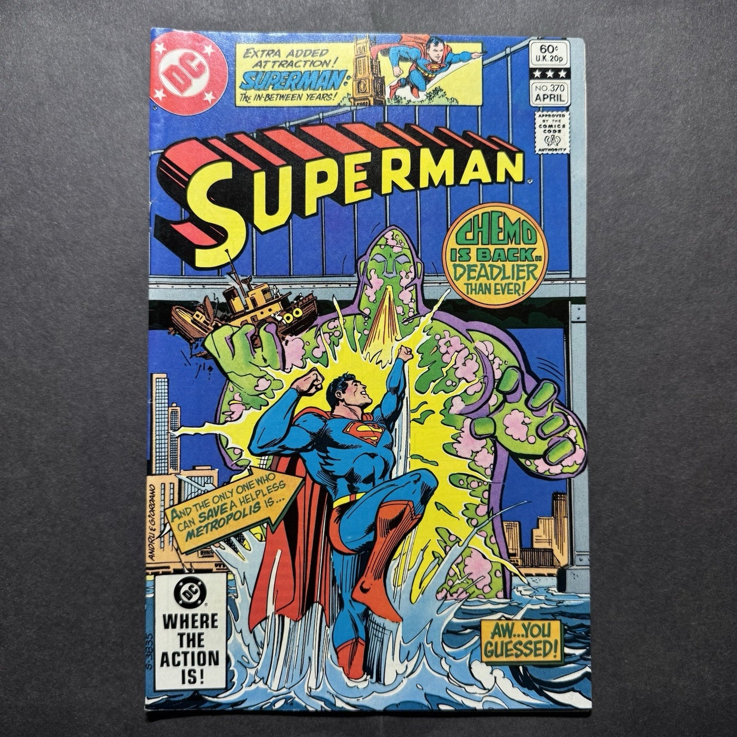 Superman 370 - Bronze Age Dc Comics 1982