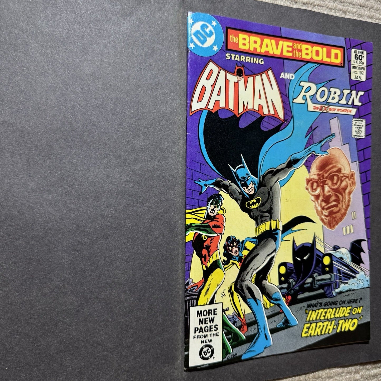 Brave And The Bold 182 - 1st App Golden Age Batwoman In Bronze Age - Dc 1982