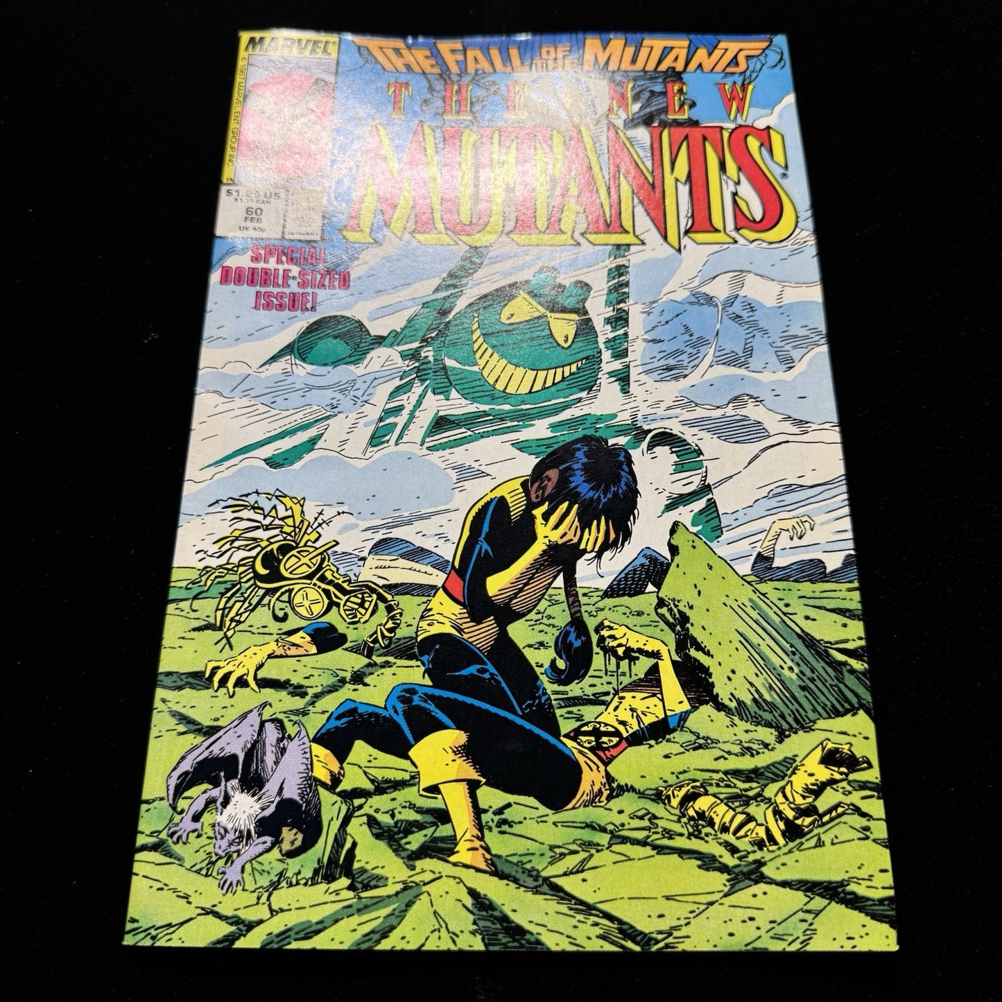 New Mutants 60 - Death Of Cypher - Copper Age Marvel Comics 1988