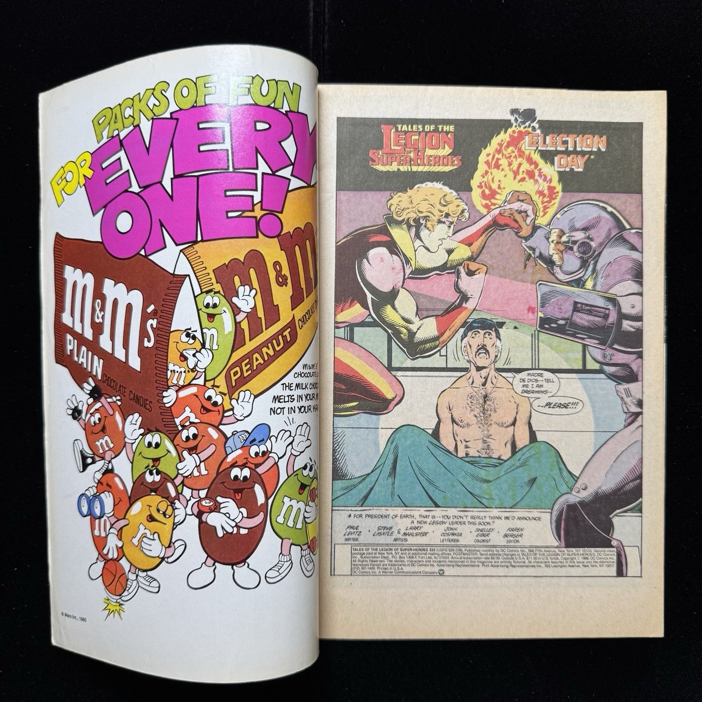 Tales Of The Legion Of Super-Heroes 335 - Copper Age Dc Comics 1986