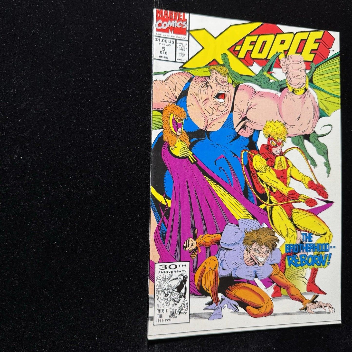 X-Force 5 - 1st App Of Tyler Dayspring - Copper Age Marvel Comics 1991