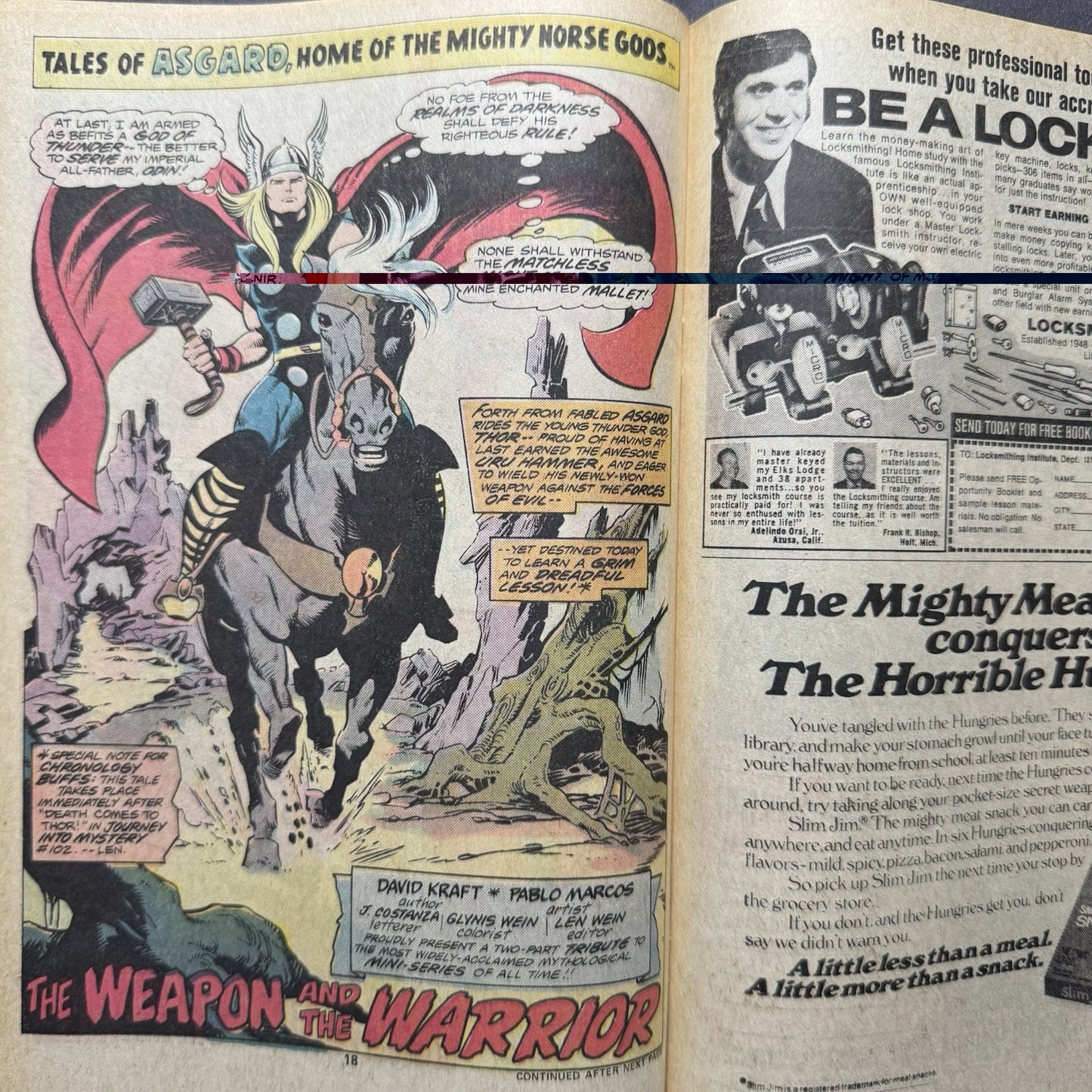 Thor 252 - Bronze Age Marvel Comics 1976