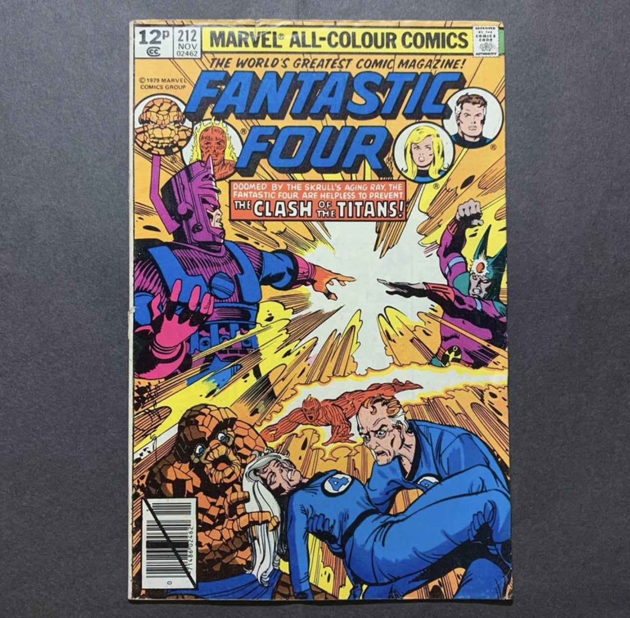 Fantastic Four 212/ Bronze Age marvel comics 1979