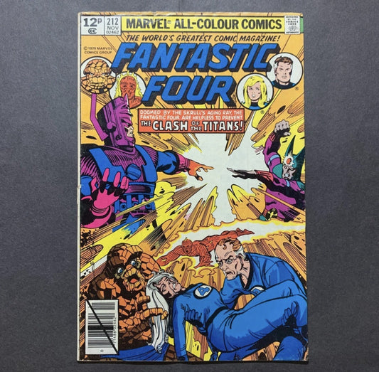 Fantastic Four 212/ Bronze Age marvel comics 1979