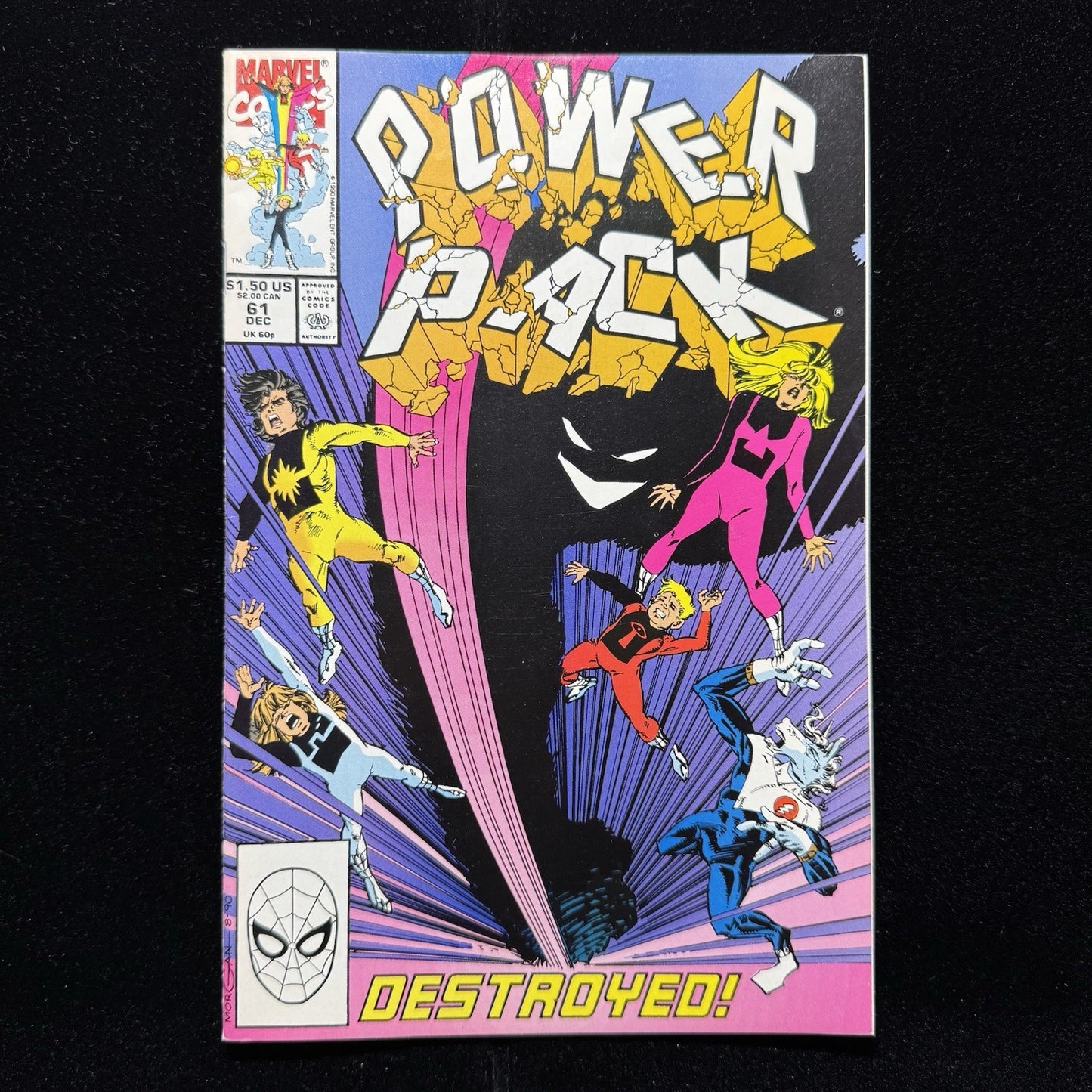 Power Pack 61 - Copper Age Marvel Comics 1990