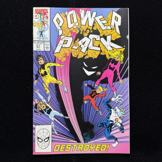 Power Pack 61 - Copper Age Marvel Comics 1990