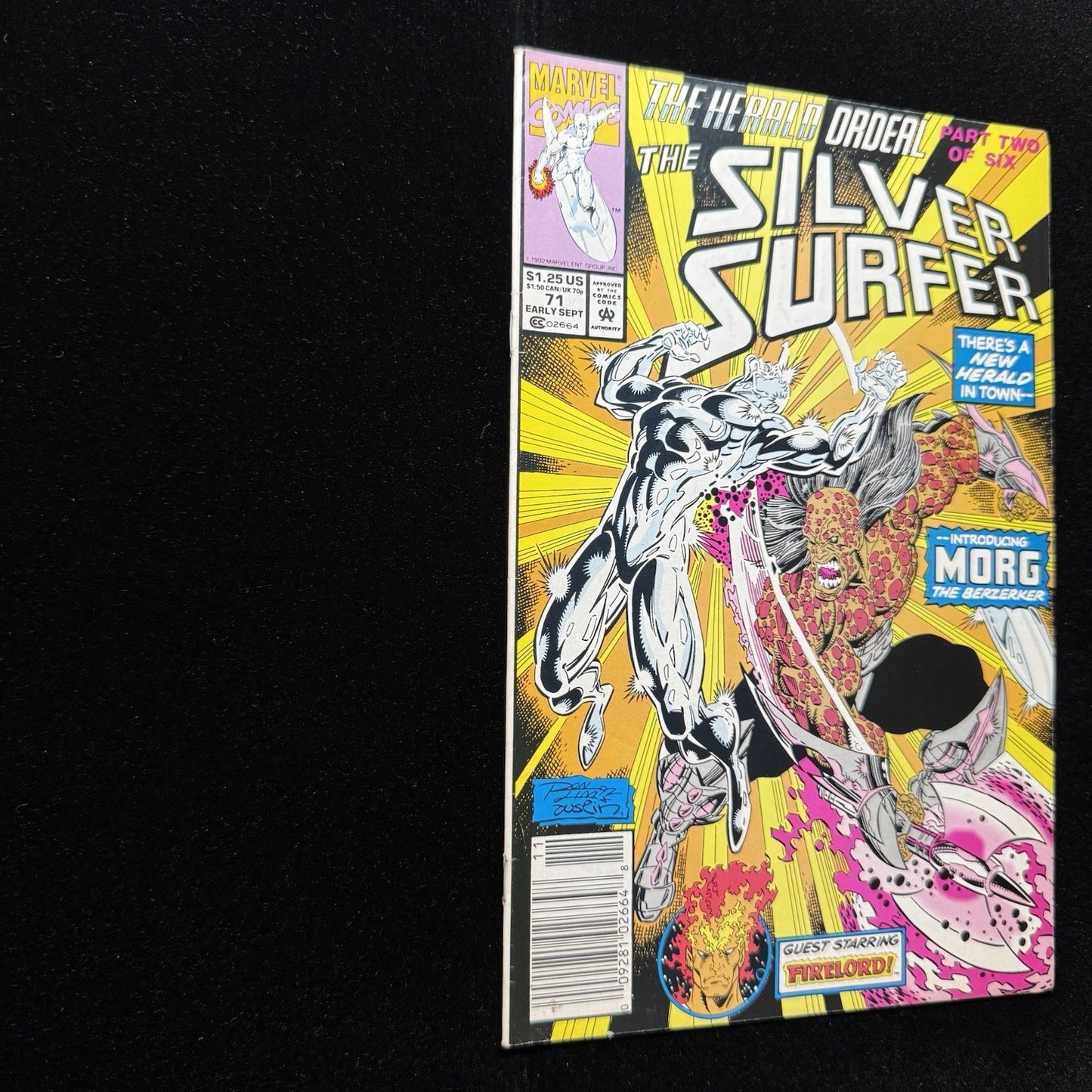 Silver Surfer 71 - Newsstand Edition - Modern Age Marvel Comics 1992