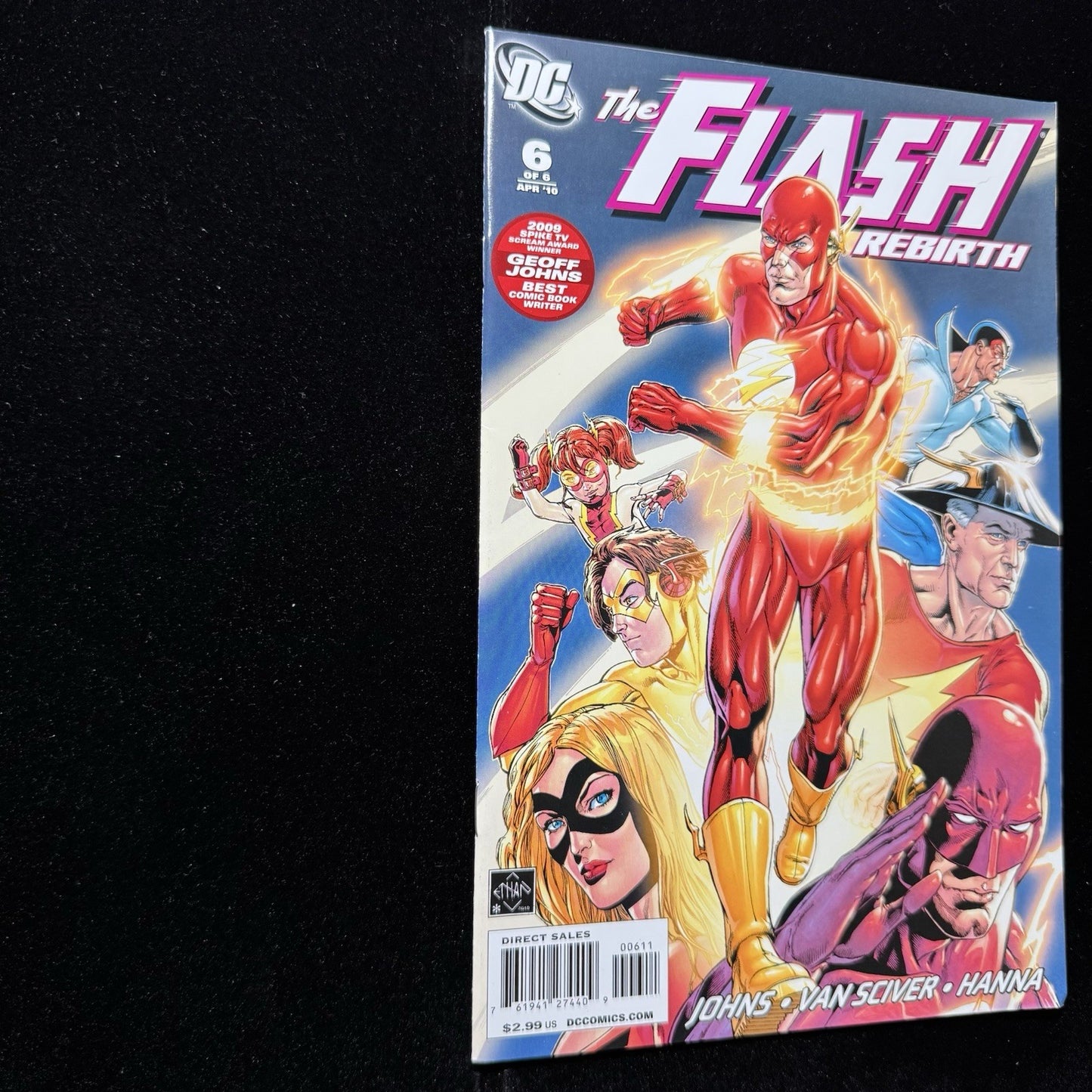 Flash Rebirth 6 - Modern Age Dc Comics 2010