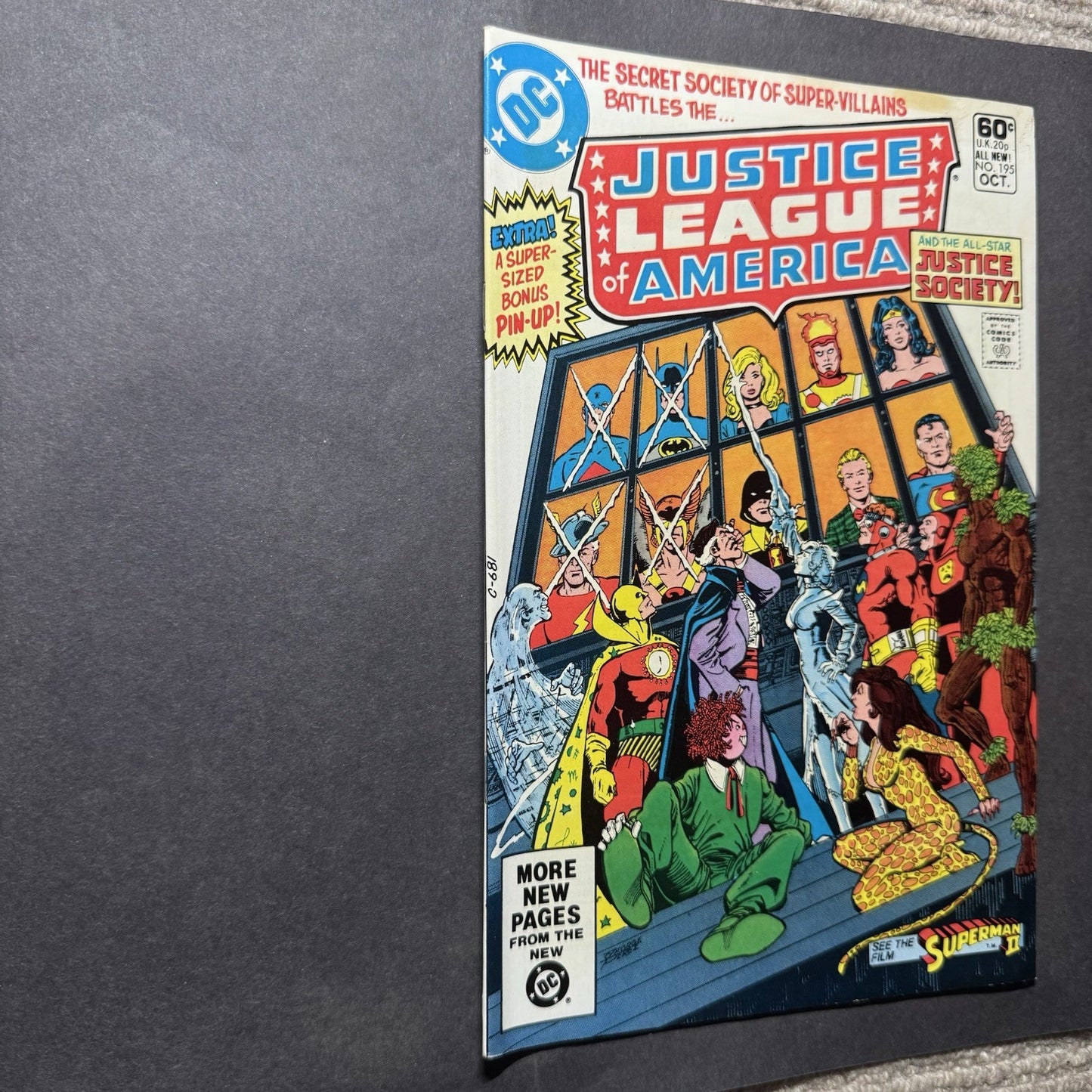 Justice League 195 - Bronze Age Dc Comics 1981