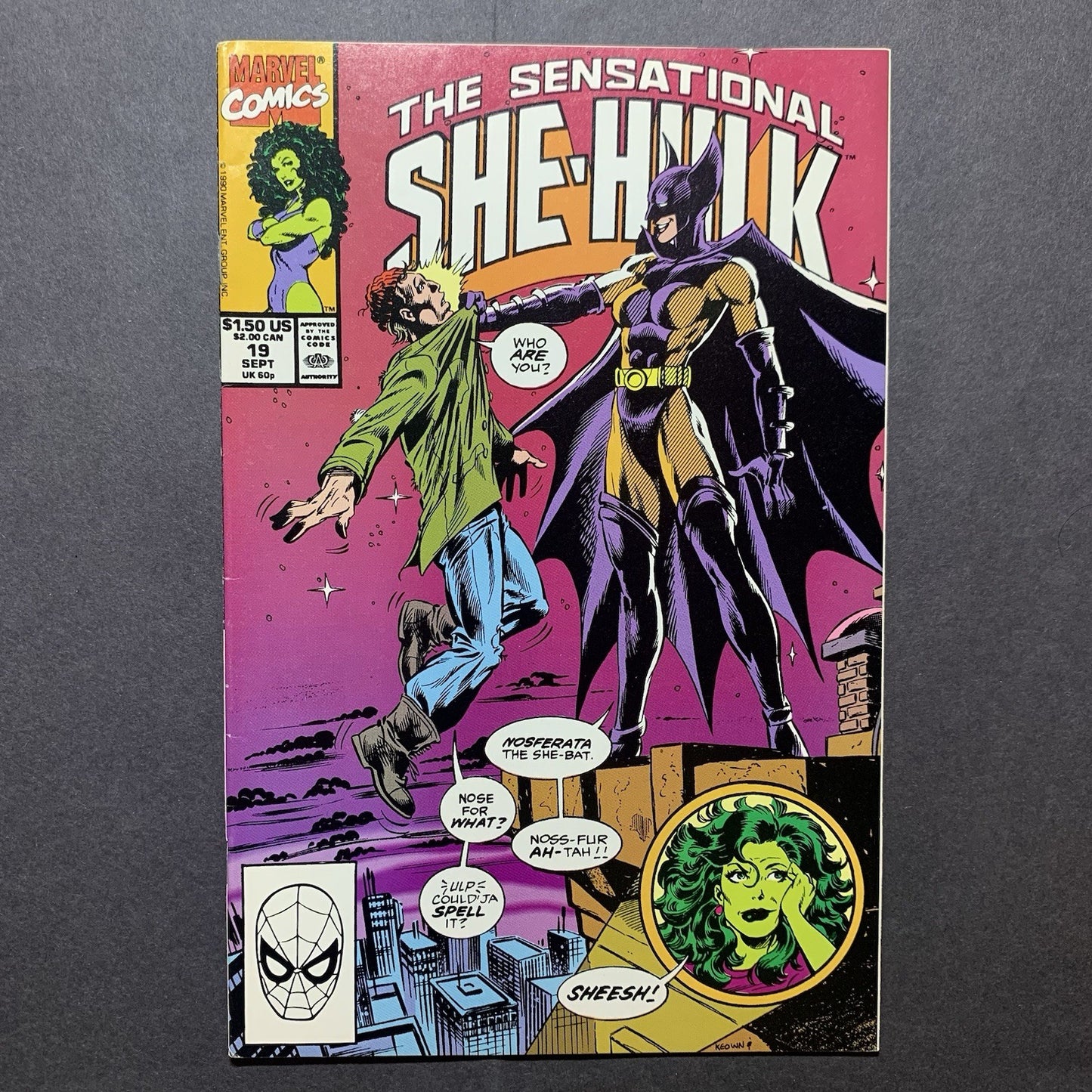 Sensational She Hulk 19/ Copper Age Marvel Comics 1990