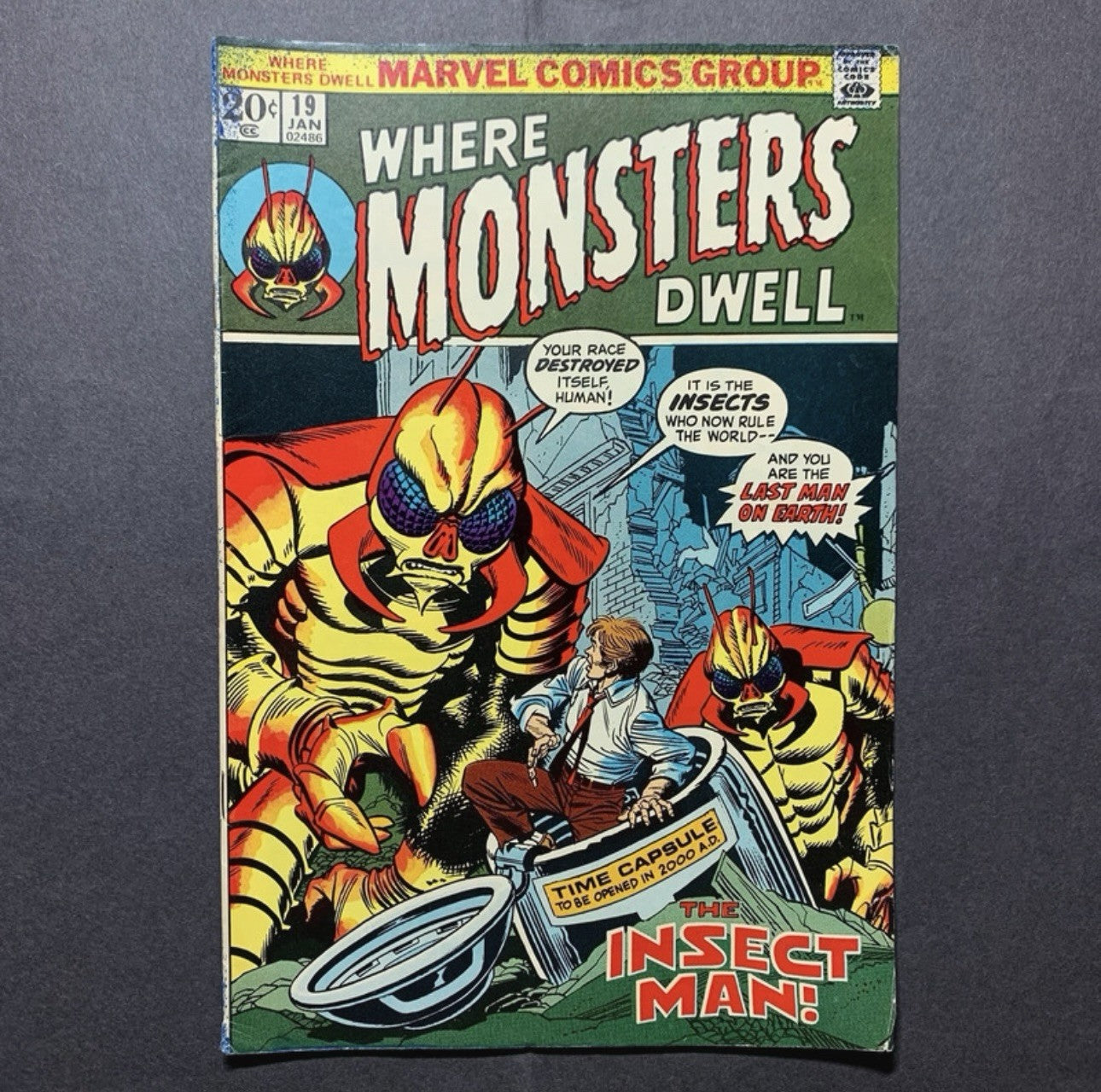 Where Monsters Dwell 19 - Bronze Age Marvel Comics 1972