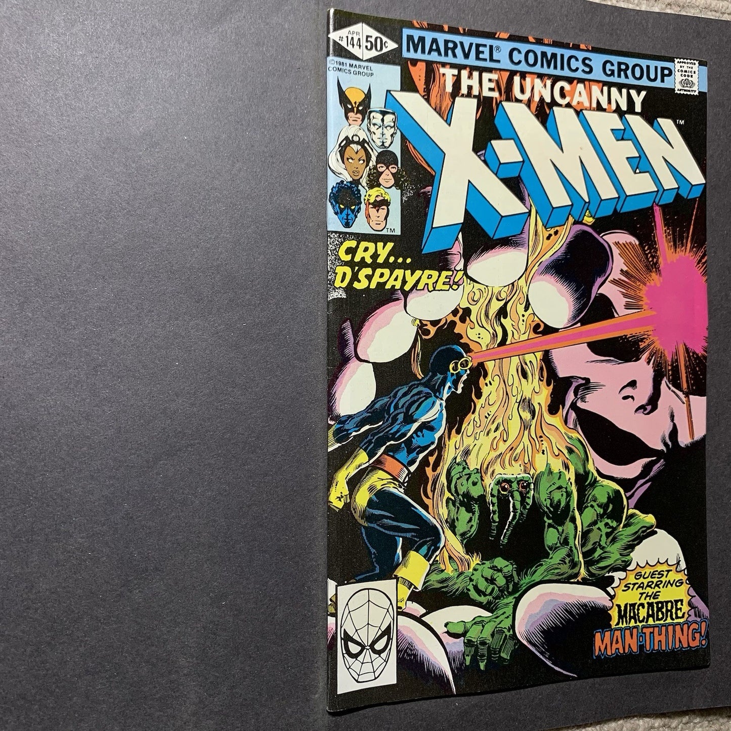 Uncanny x-men 144/ Bronze Age Marvel Comics 1981
