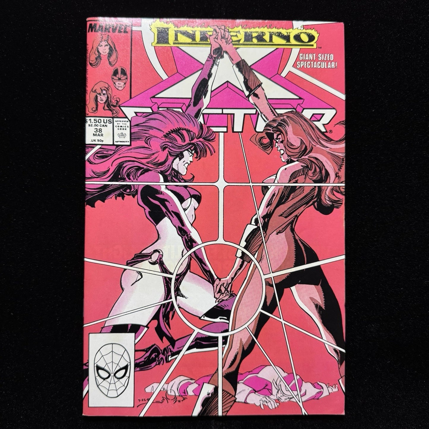 X-Factor 38 - Origin And Death Of Goblin Queen - Copper Age Marvel Comics 1989
