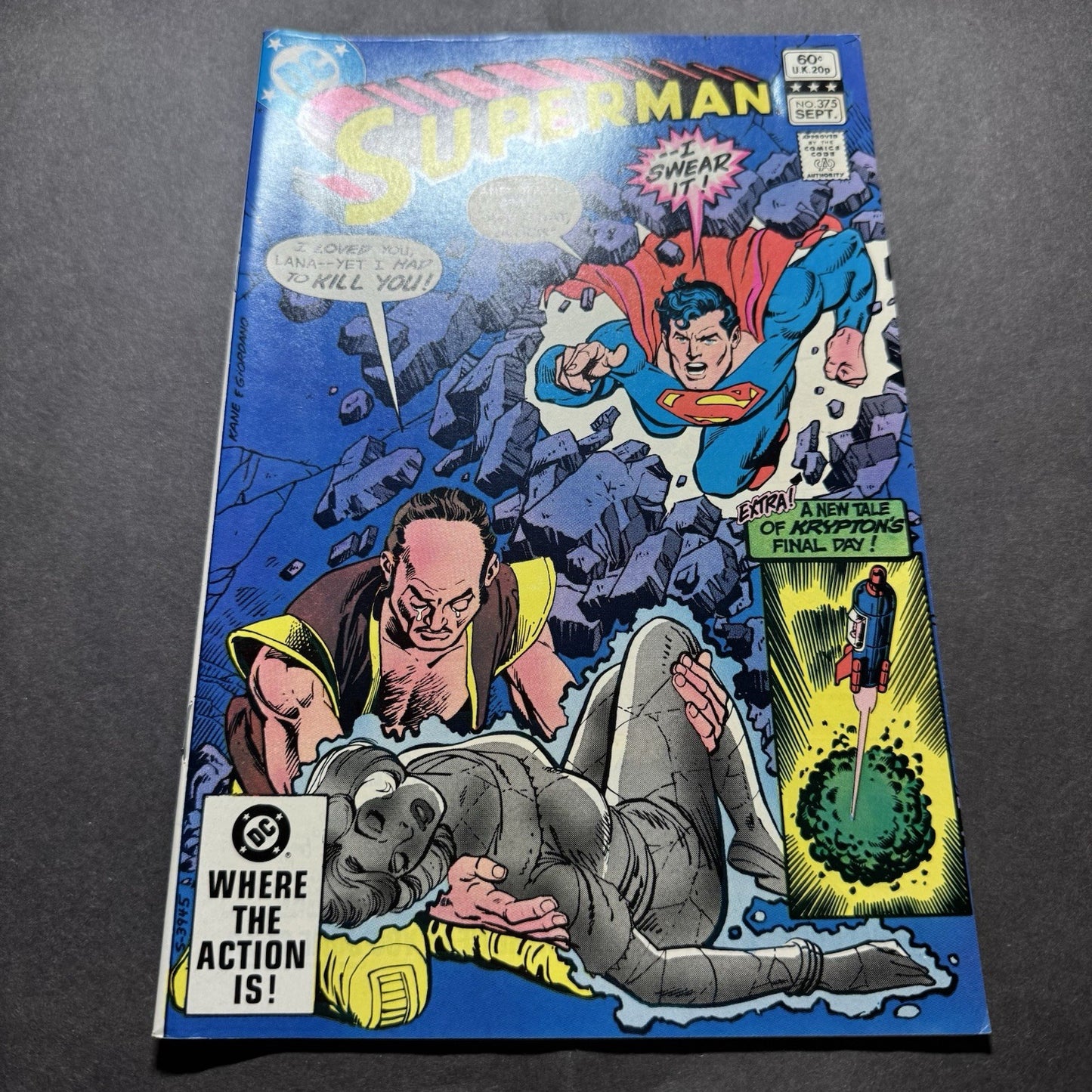 Superman 375 - Bronze Age Dc Comics 1982