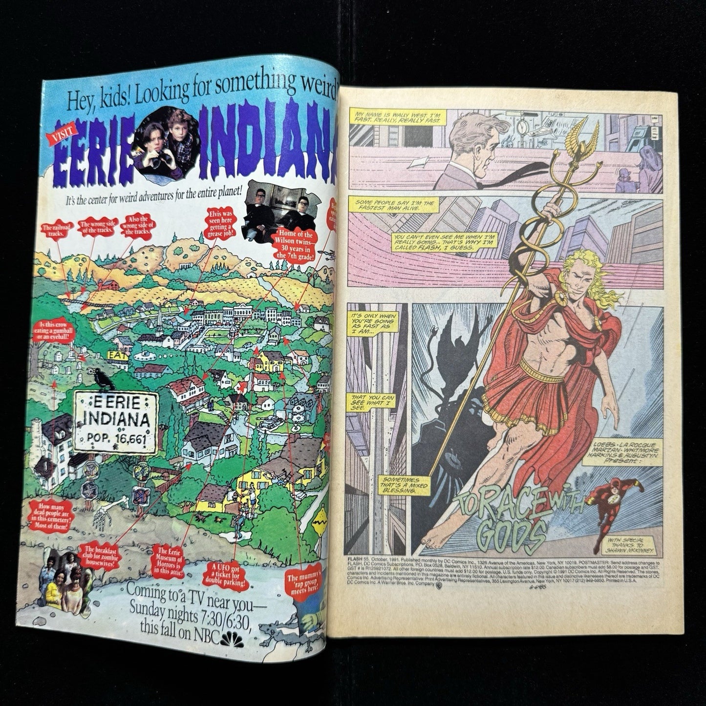 Flash 55 - Copper Age Dc Comics 1991