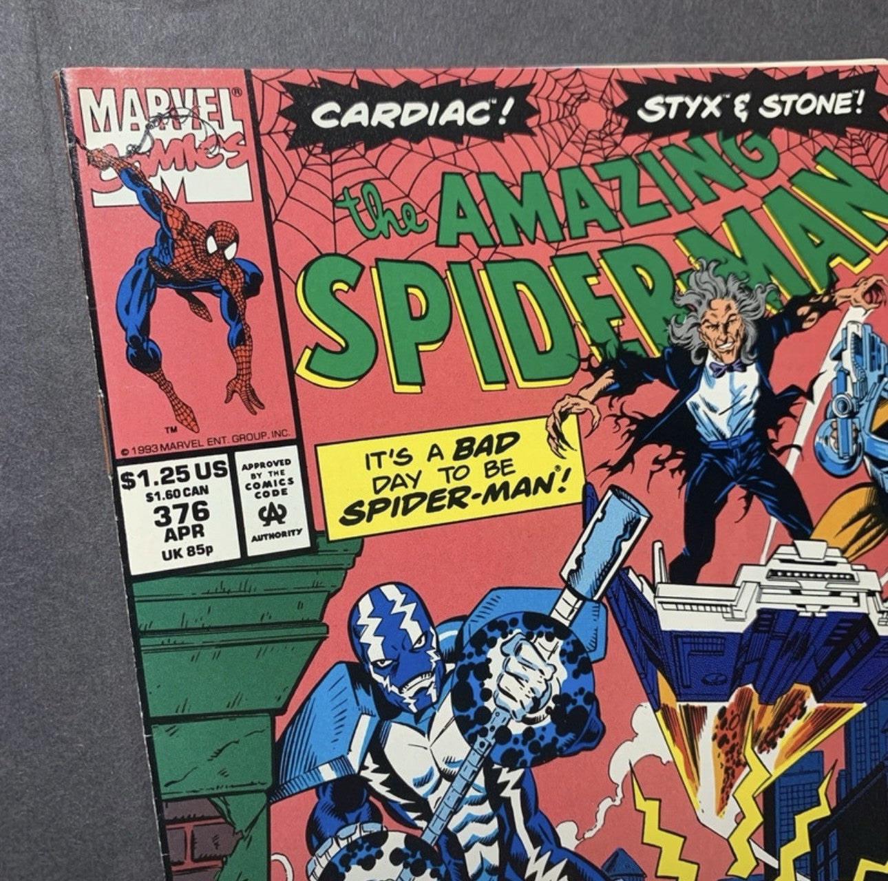 Amazing Spider-Man 376 - Modern Age Marvel Comics 1993