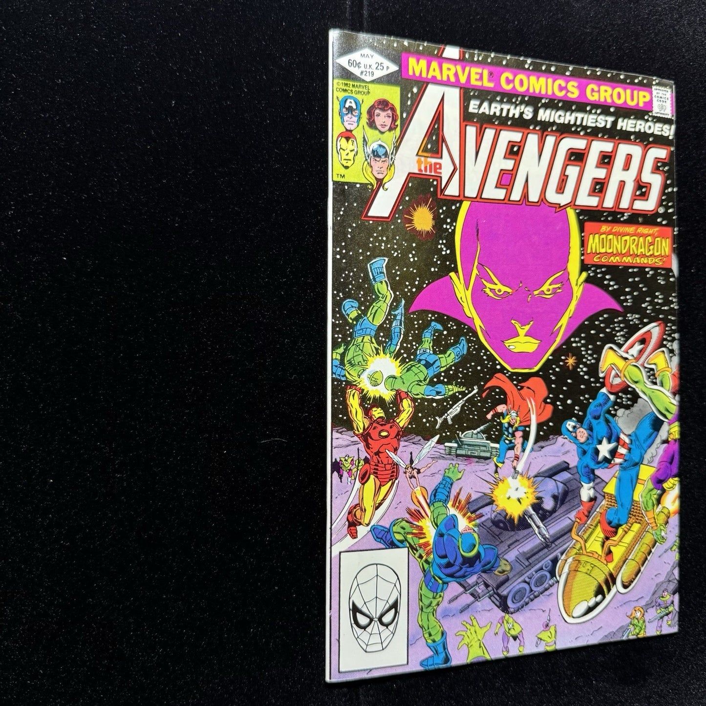 Avengers 219 - 1st Appearance The Ba-Bani Alien Race - Bronze Age Marvel 1982
