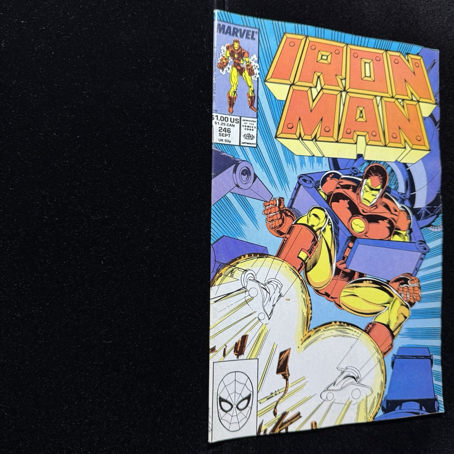 Iron Man 246 - Copper Age Marvel Comics 1989