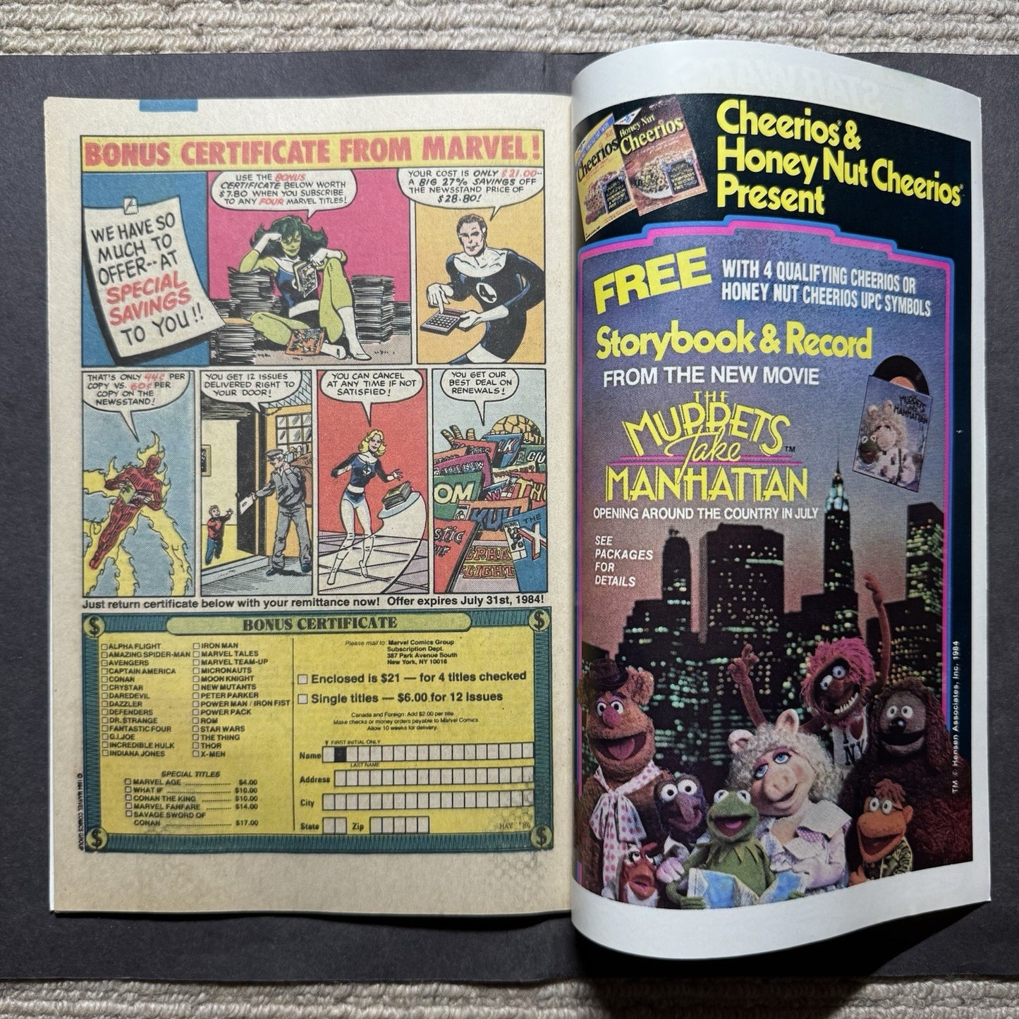 Fantastic Four 270 - Bronze Age Marvel Comics 1984