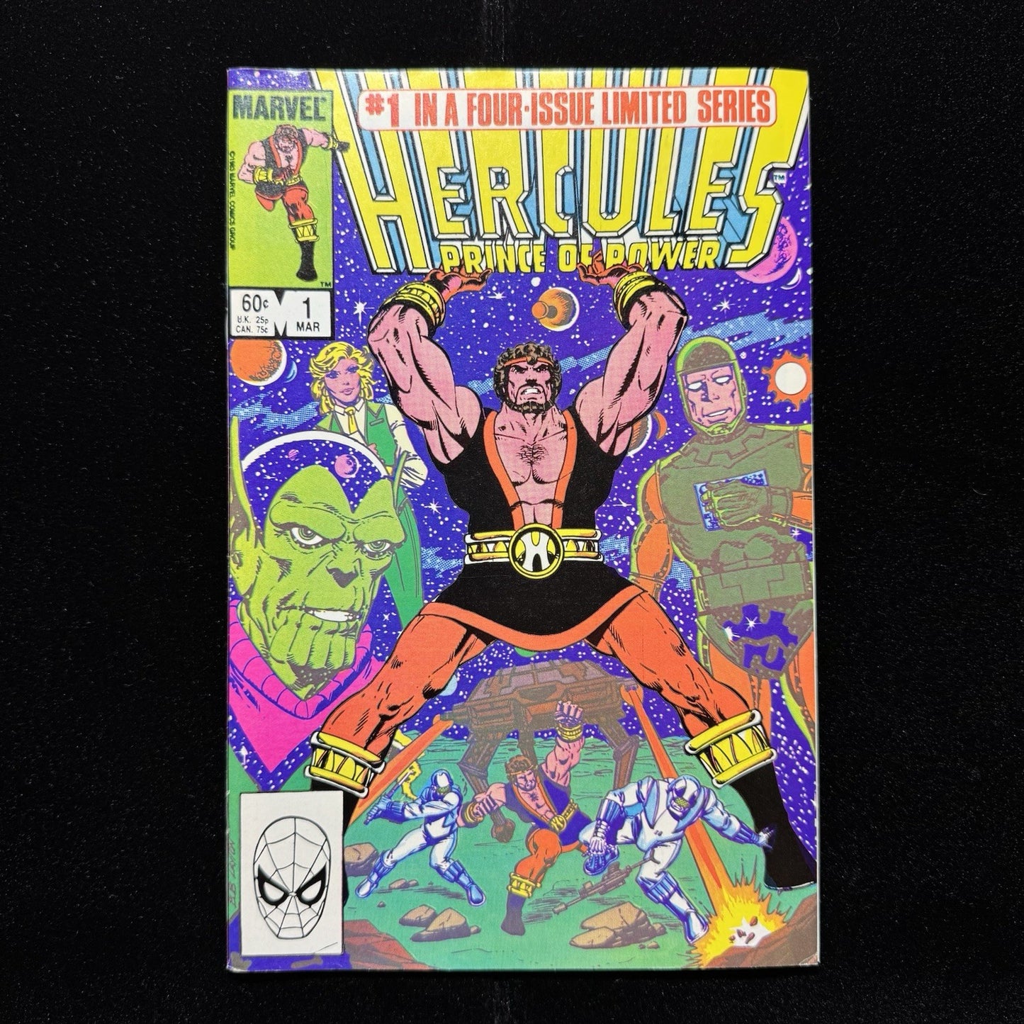 Hercules: Prince Of Power 1-4 - Full Set - Copper Age Marvel Comics 1984