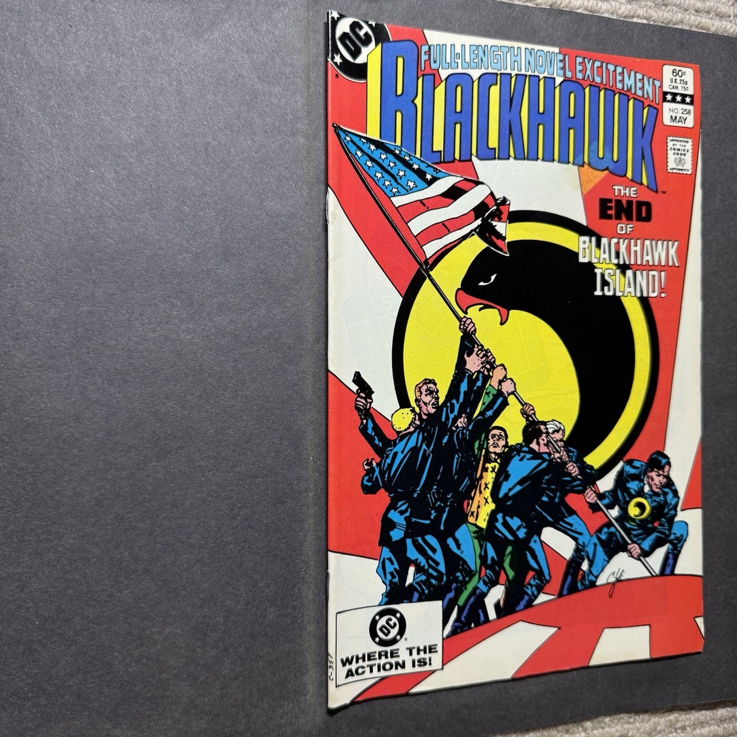 Blackhawk 258 - Bronze Age Dc Comics 1983