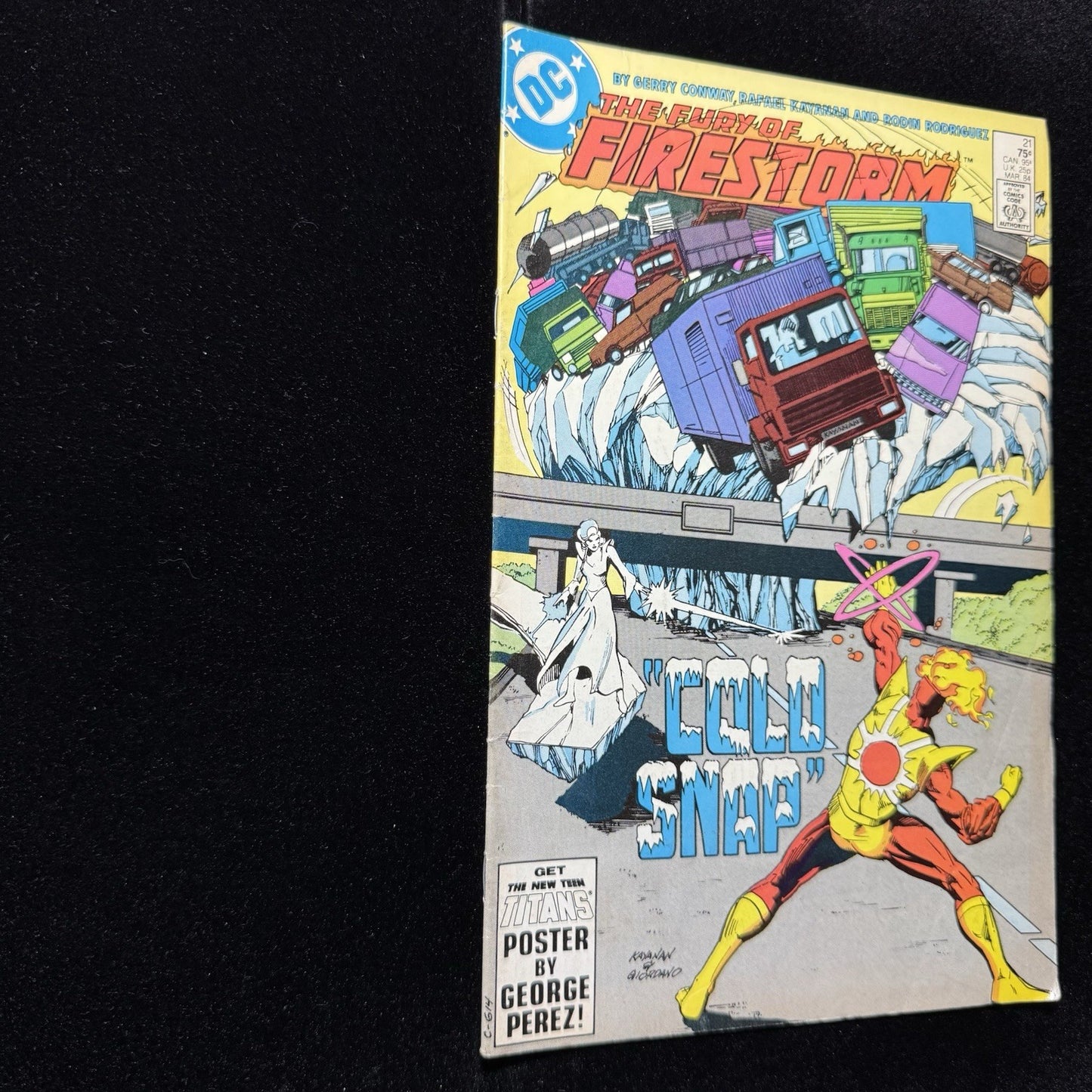 Firestorm 21 - 1st App Of Louise Lincoln - Copper Age Dc Comics 1984