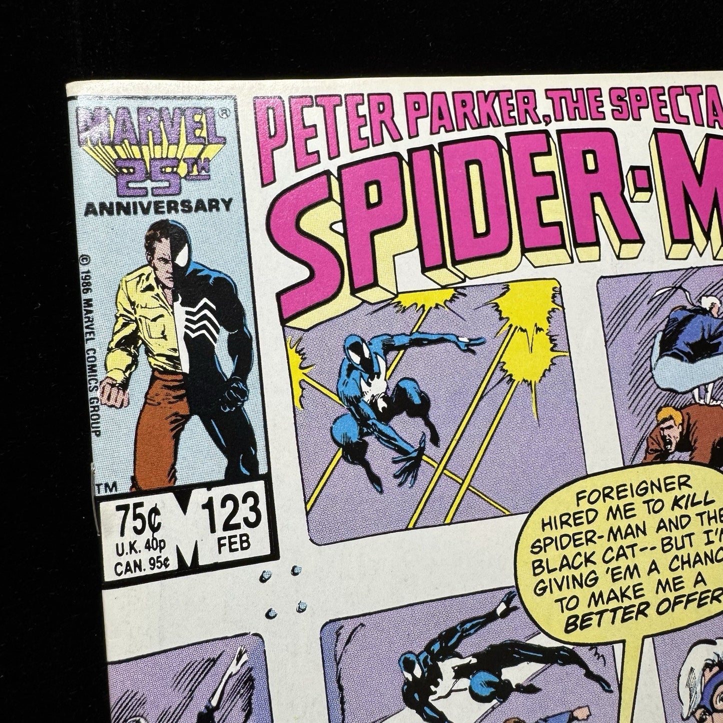 Spectacular Spider-Man 123 - Copper Age Marvel Comics 1987