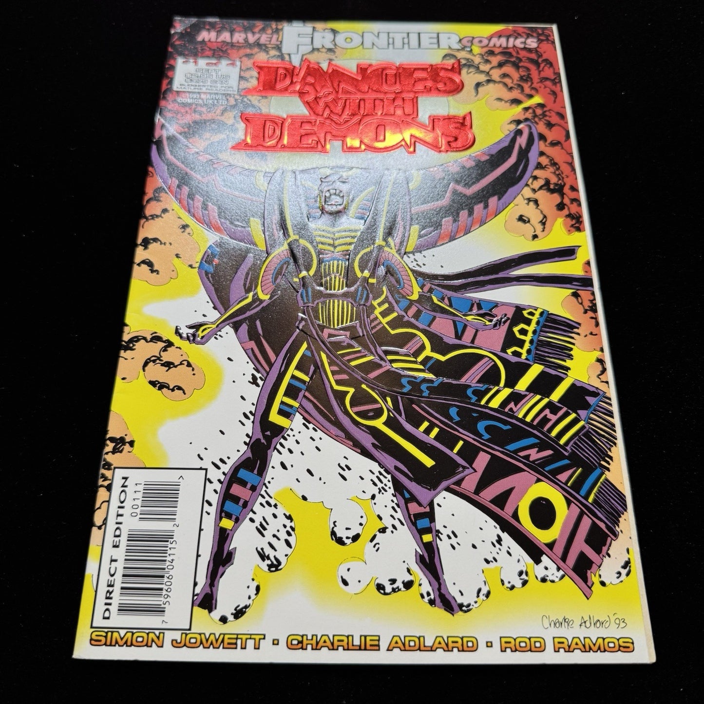 Dances With Demons 1 - Modern Age Marvel Comics 1993