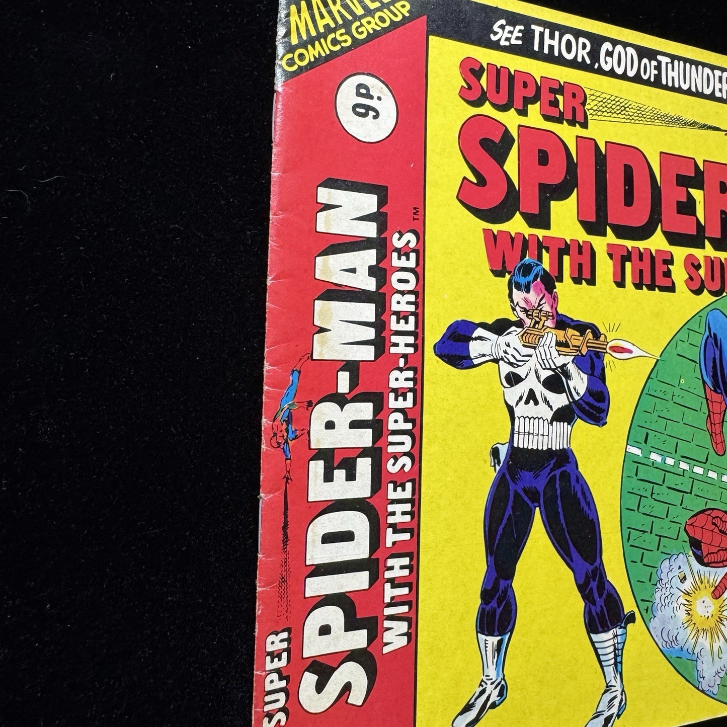 Super Spider-Man With The Super-Heroes 178 - Bronze Age Marvel Uk Comics 1976