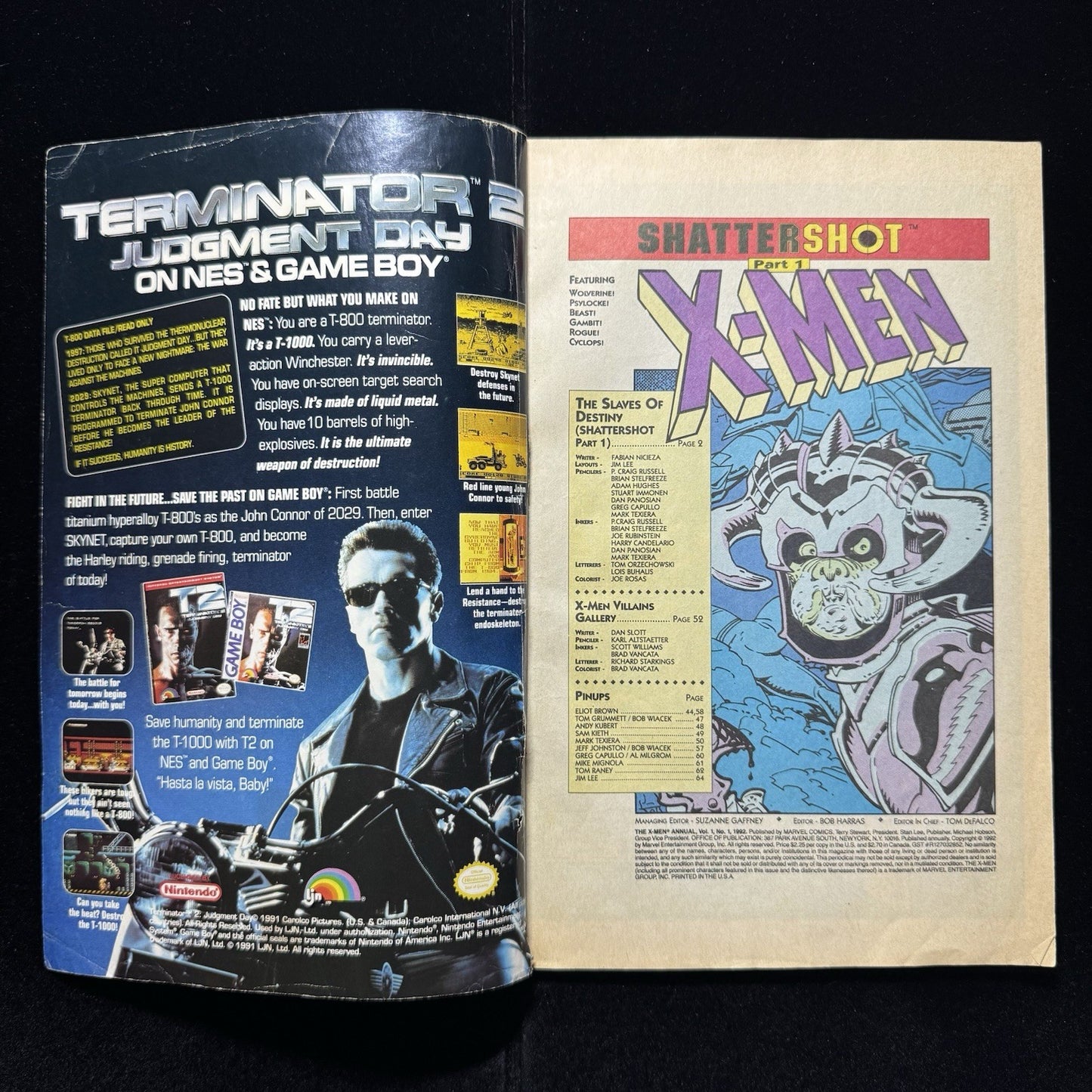 X-Men Annual 1 - Modern Age Marvel Comics 1992