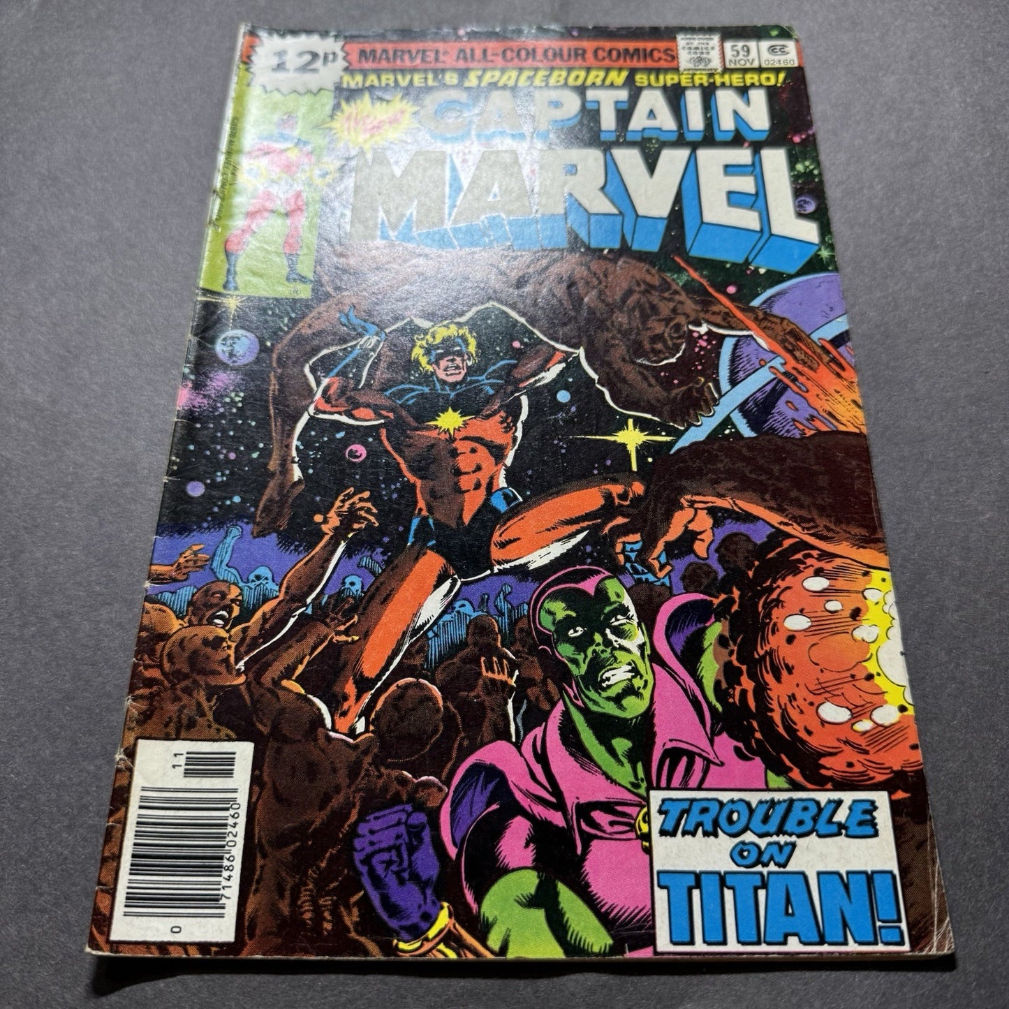 Captain Marvel 59 - Bronze Age Marvel Comics 1978