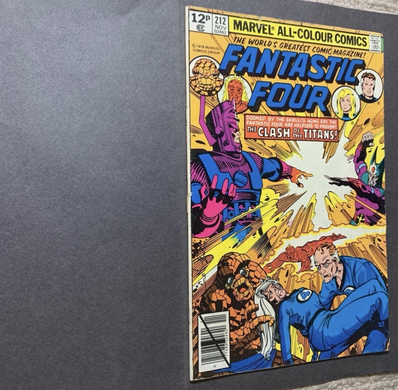 Fantastic Four 212/ Bronze Age marvel comics 1979