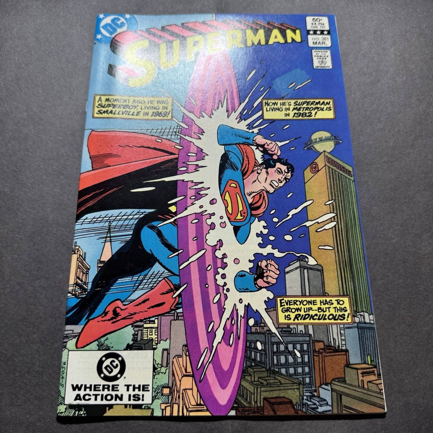Superman 381 - Bronze Age Dc Comics 1983
