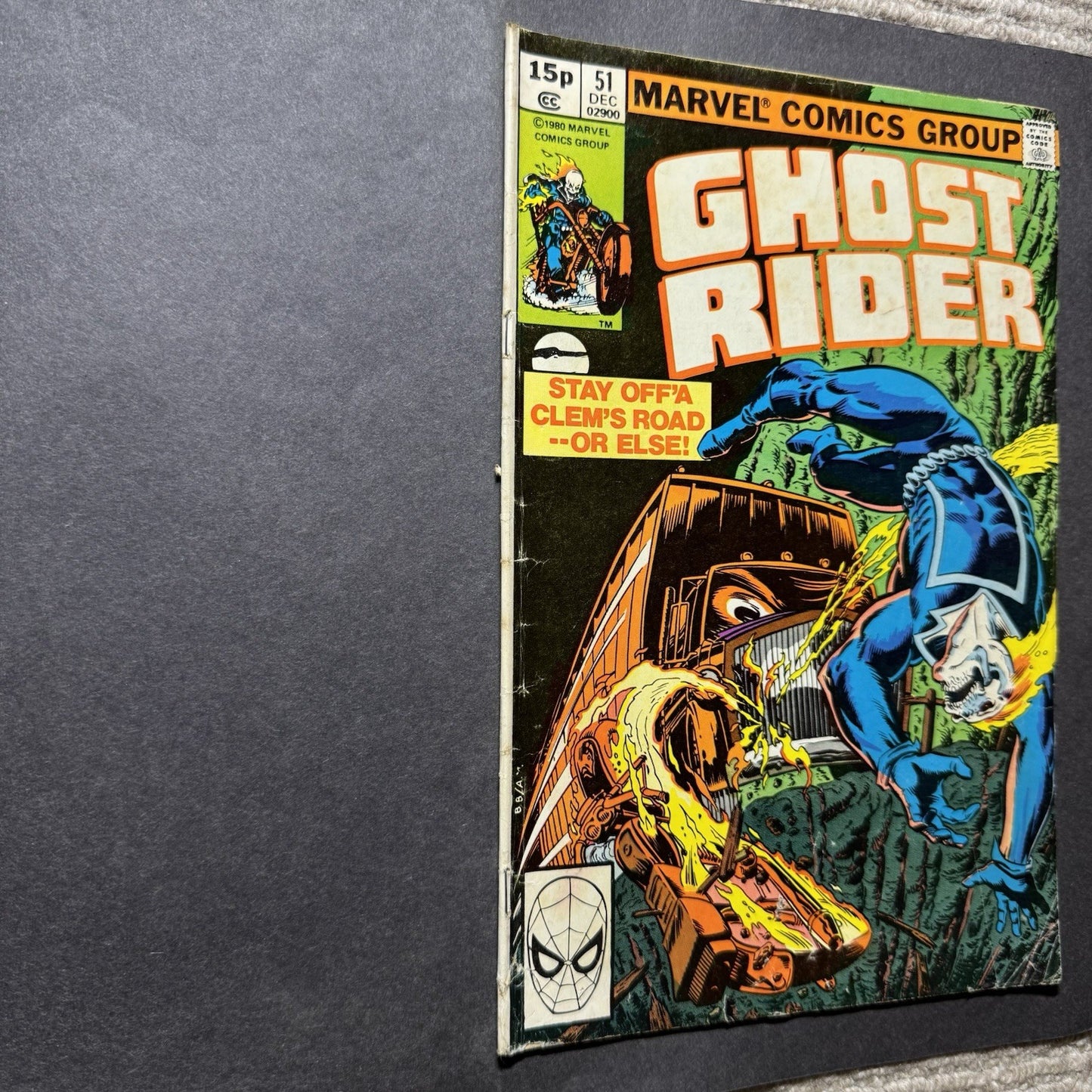 Ghost Rider 51 - Bronze Age Marvel Comics 1980