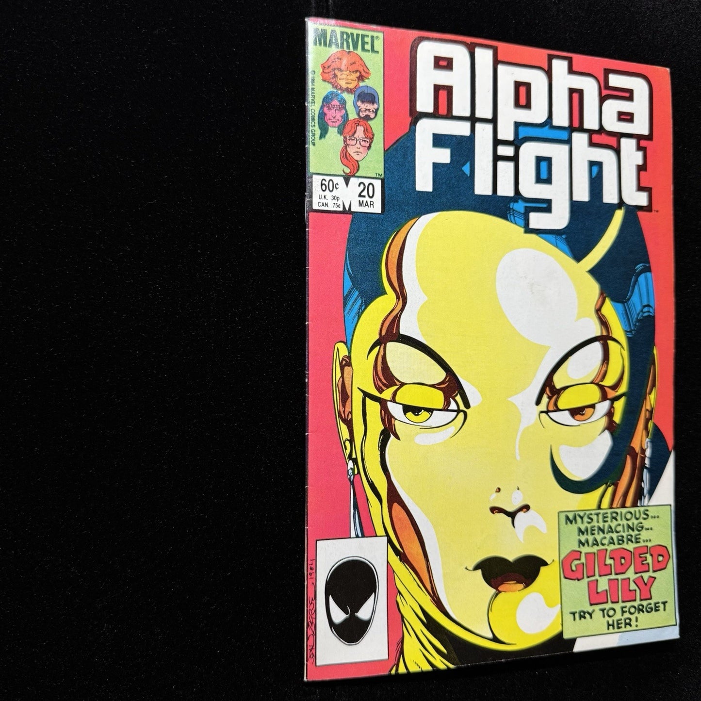 Alpha Flight 20 - Copper Age Marvel Comics 1985