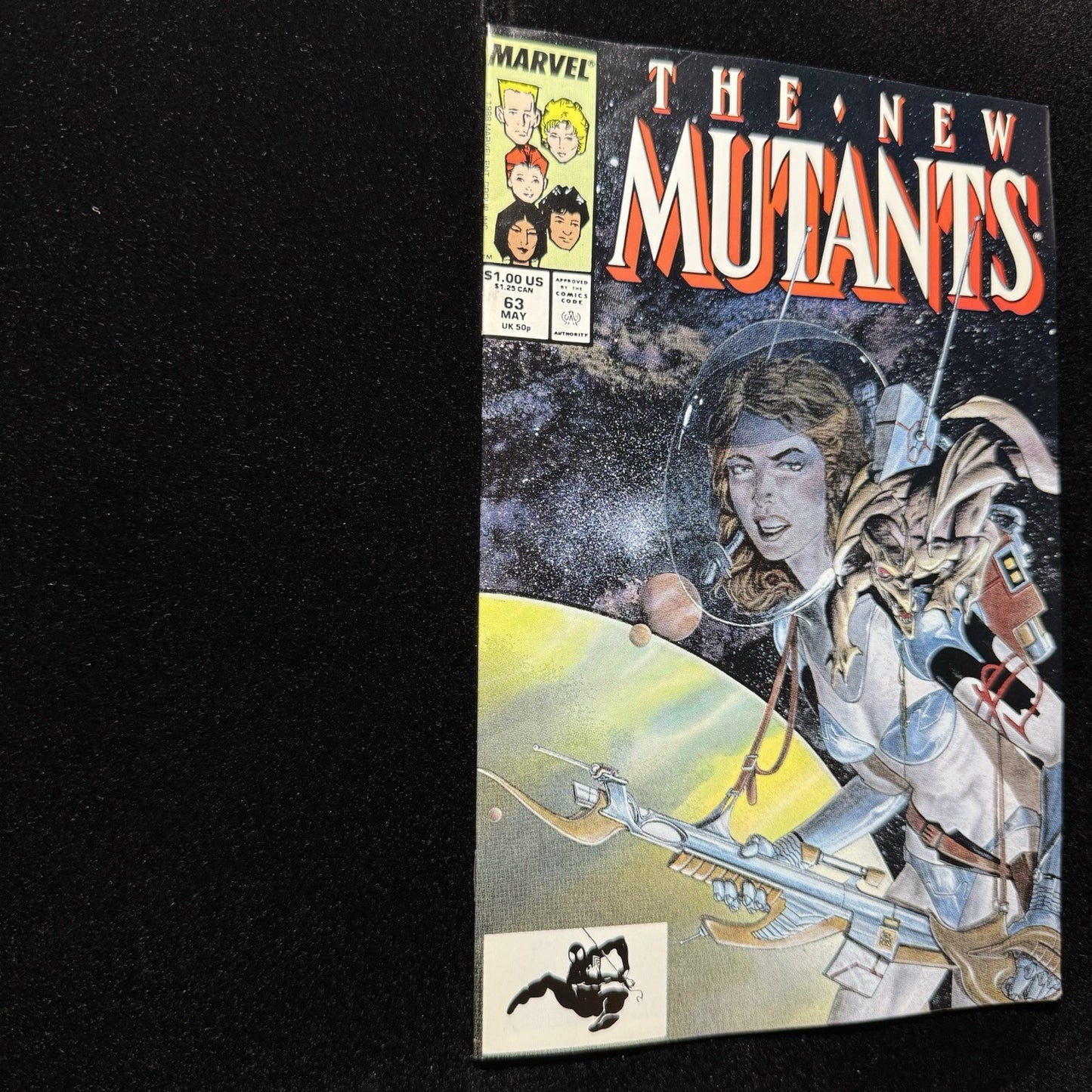 New Mutants 63 - Copper Age Marvel Comics 1988