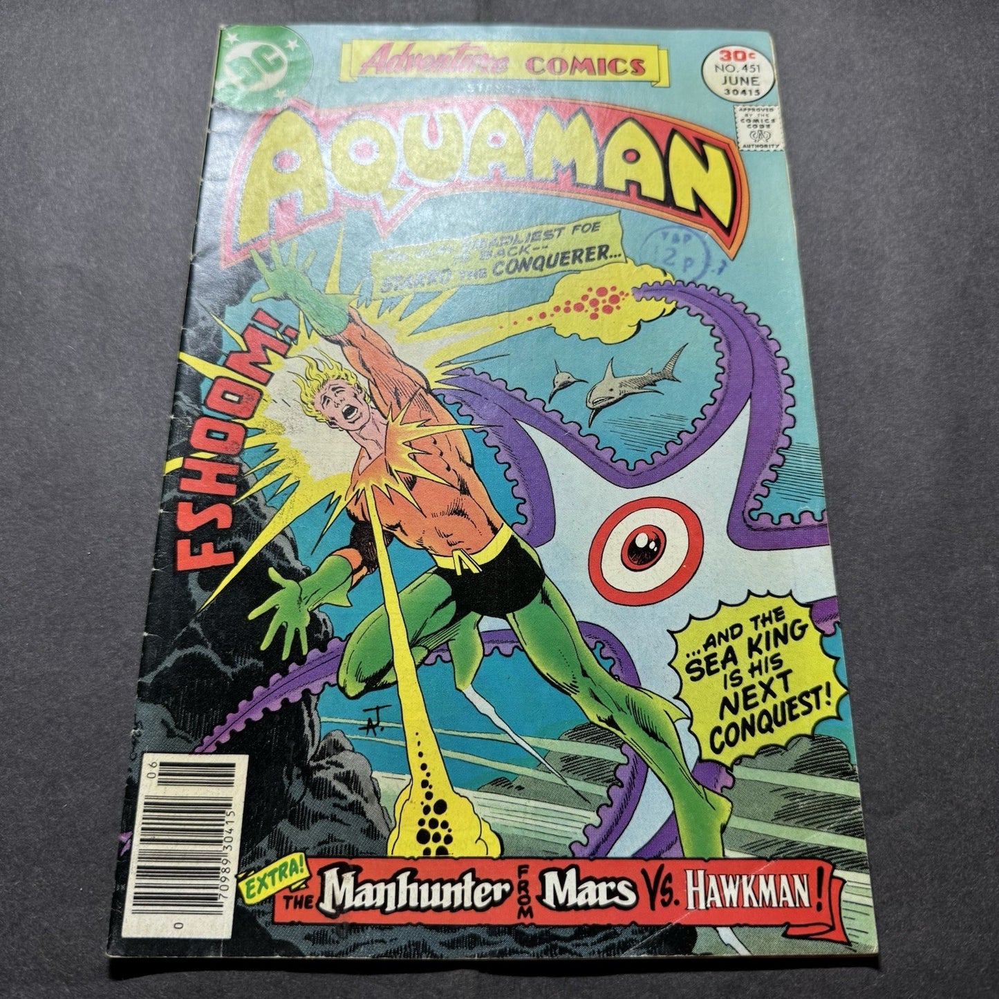 Adventure Comics 451 - Bronze Age Dc Comics 1977