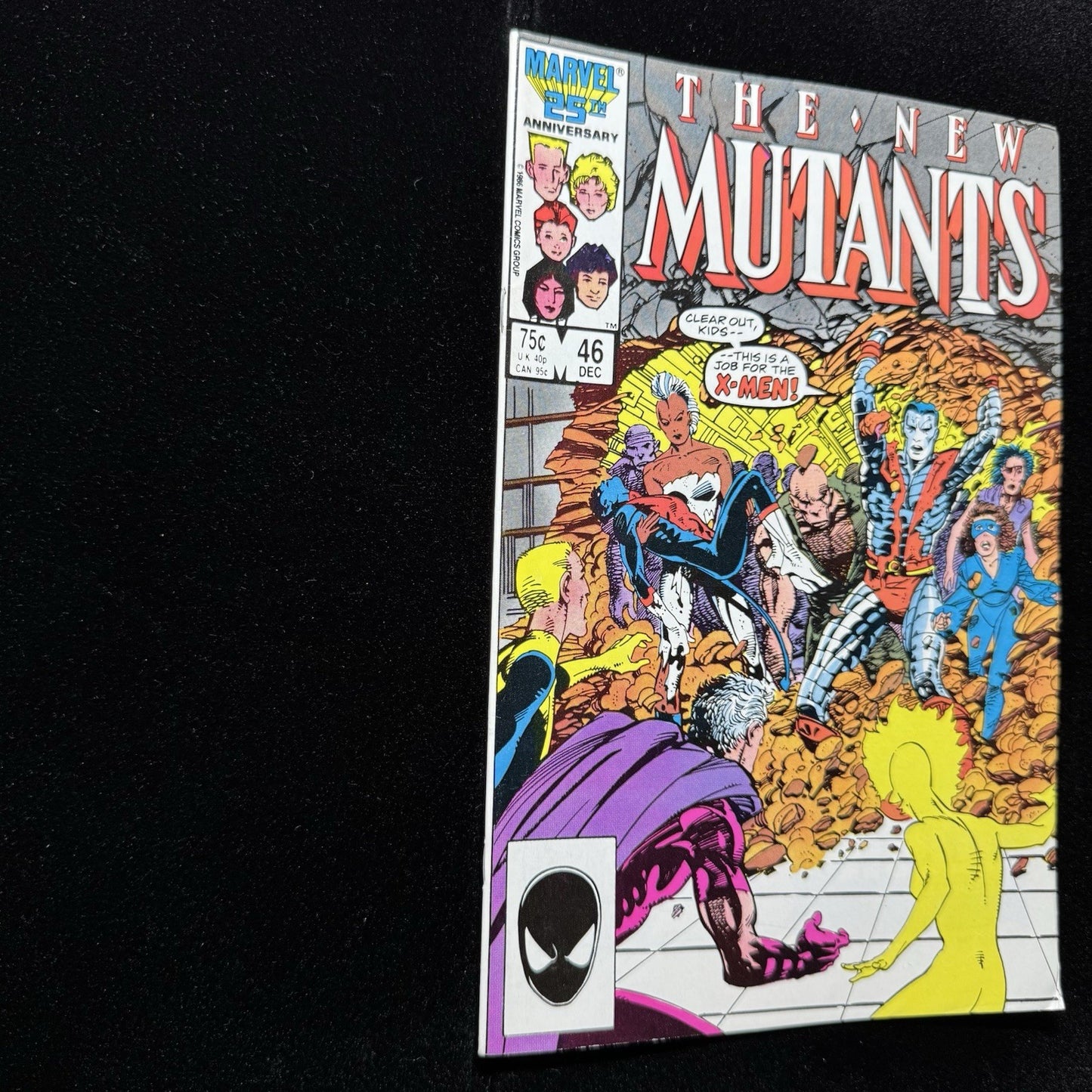 New Mutants 46 - Copper Age Marvel Comics 1986