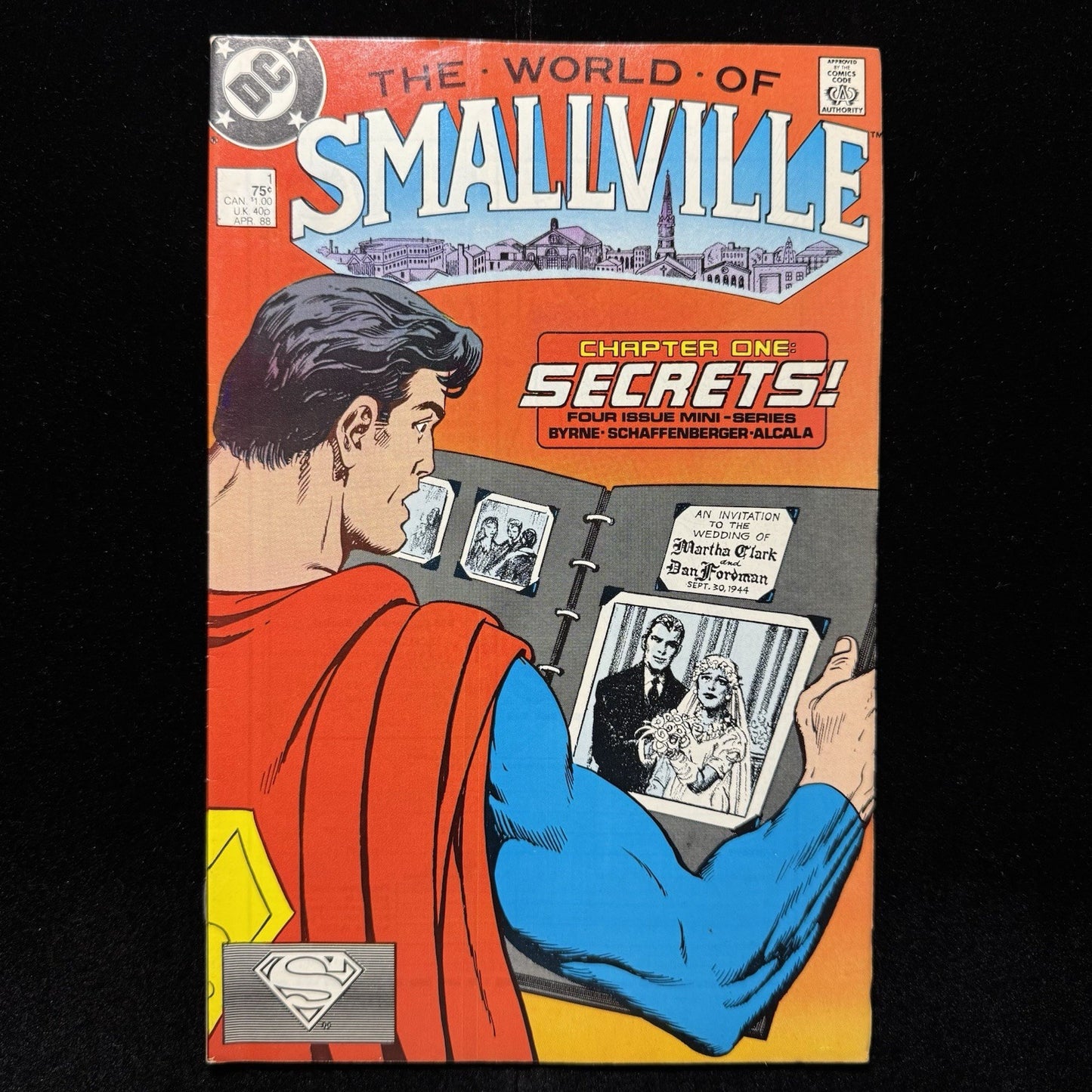 The World Of Smallville 1 - Copper Age Dc Comics 1988