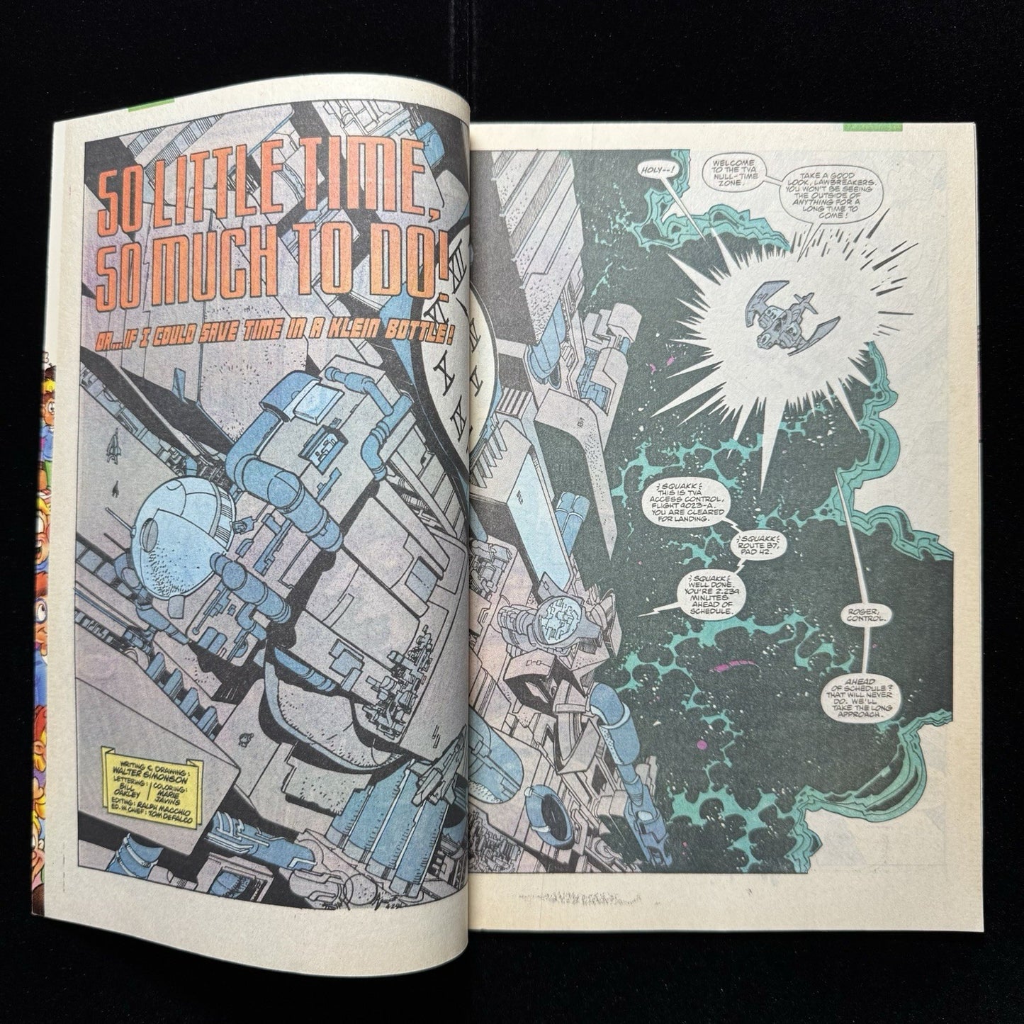 Fantastic Four 353 - 1st Appearance Of Mobius - Copper Age Marvel Comics 1991