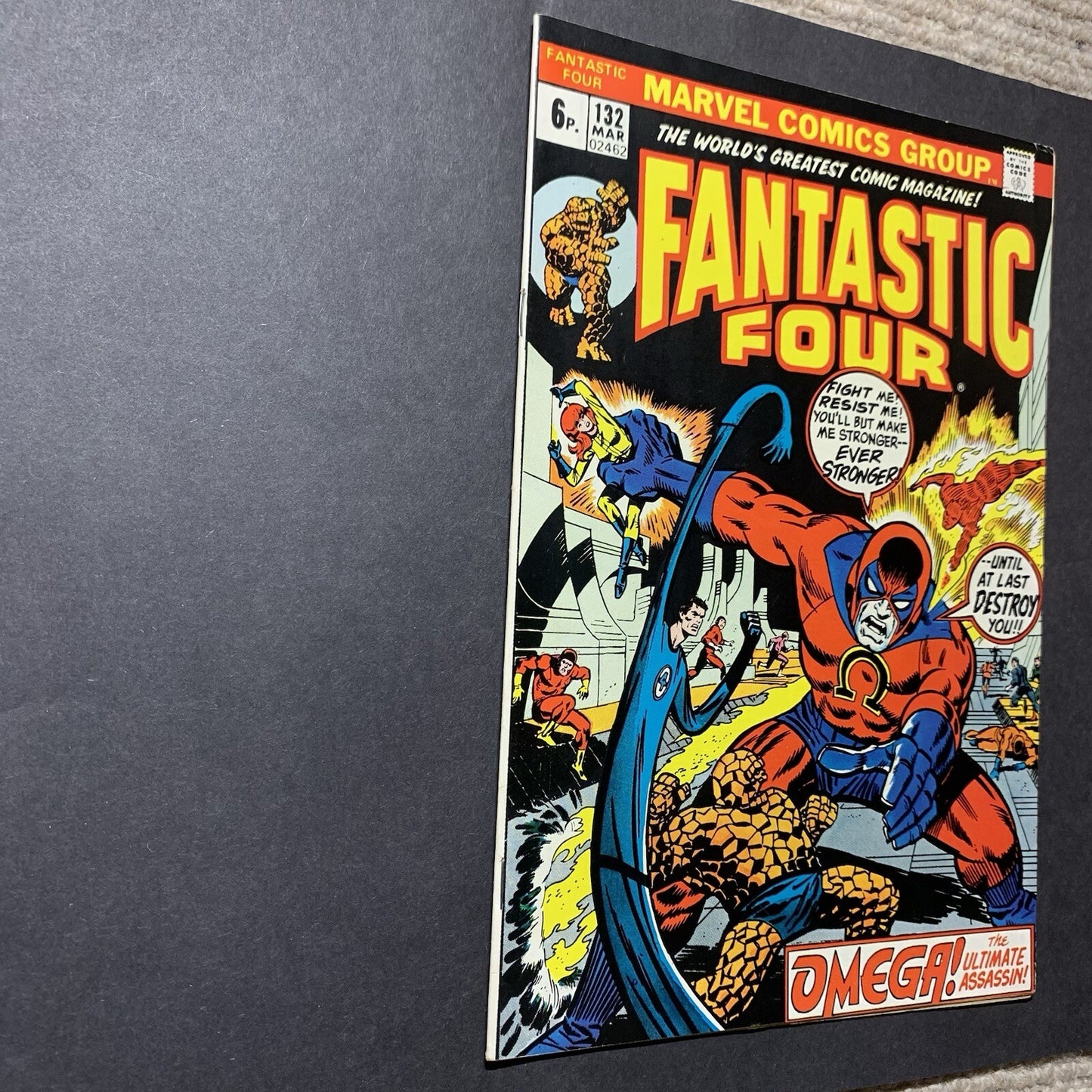 Fantastic Four 132/ Bronze Age Marvel Comics 1973/ VF+