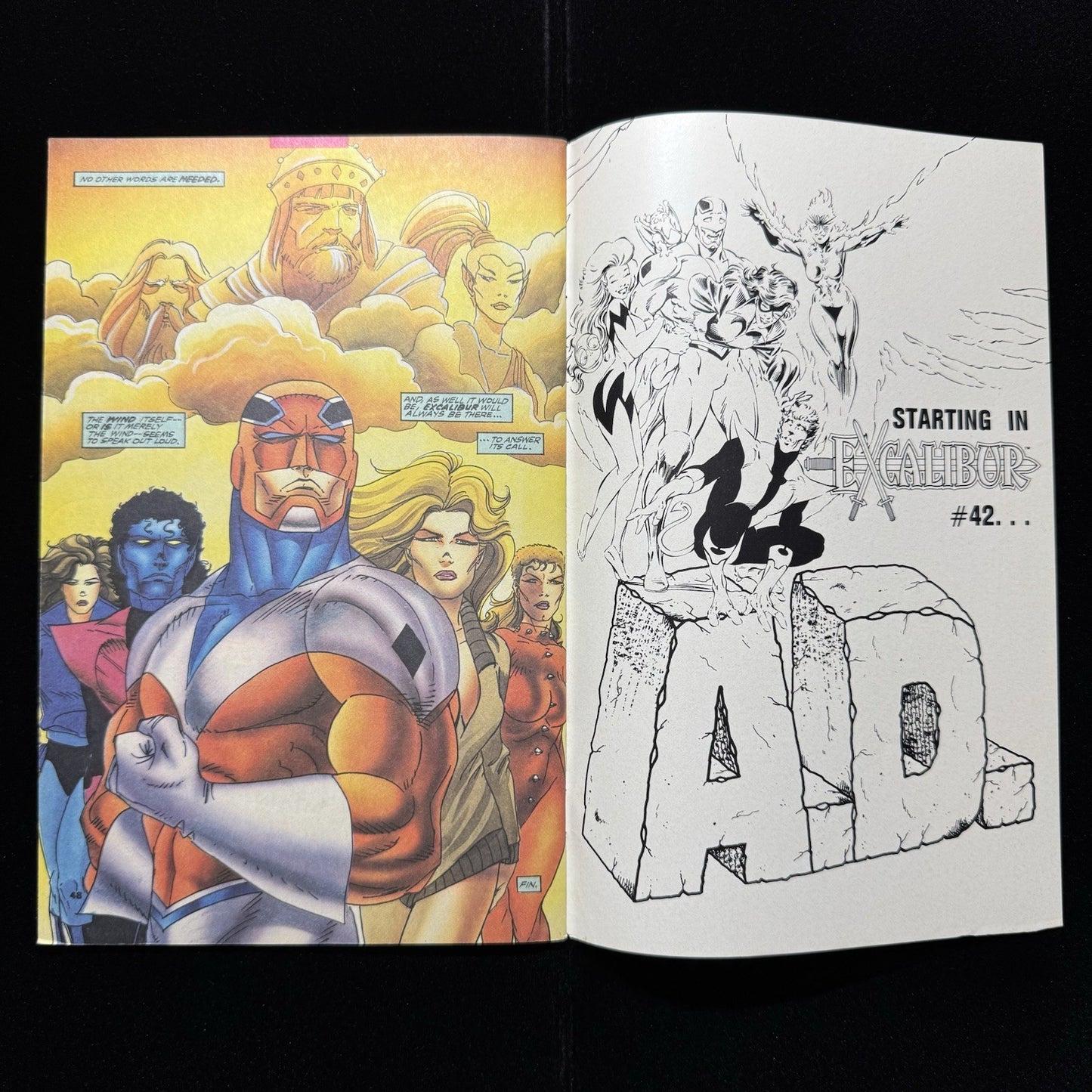 Excalibur Special: The Possession 0 - Copper Age Marvel Comics 1991