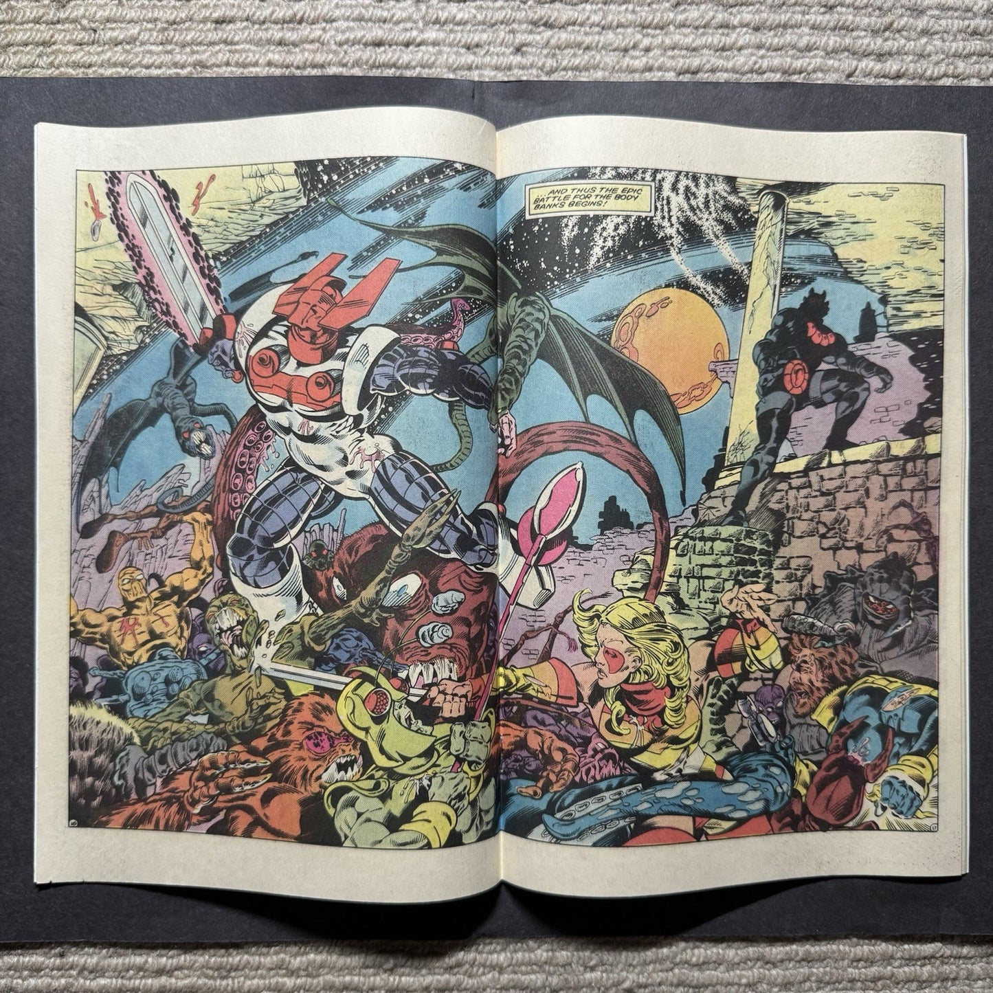 Micronauts 58 - Copper Age Marvel Comics 1984