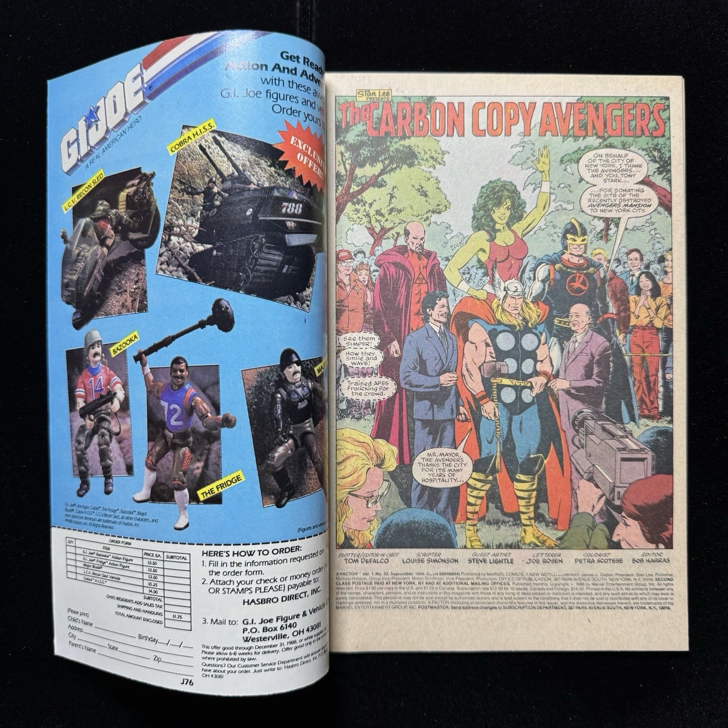 X-Factor 32 - 1st Appearance Of N’astirh - Copper Age Marvel Comics 1988
