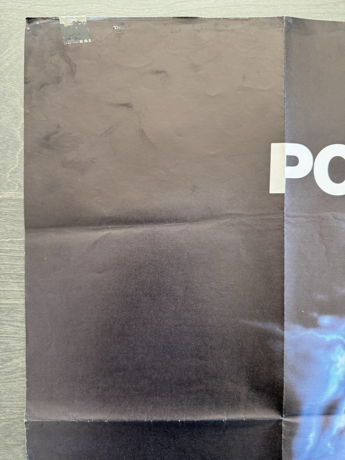 Poltergeist III 1988 - Original UK Quad Poster - Horror Classic - Folded